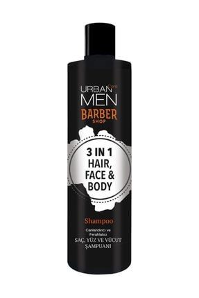 Erkeklere Özel 3 in 1 Yenileyici Saç Sakal Ve Vücut Şampuanı 350 ml Urban_men2