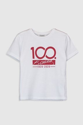 Erkek Çocuk Parlak Beyaz Jyx T-Shirt 0SN621Z4