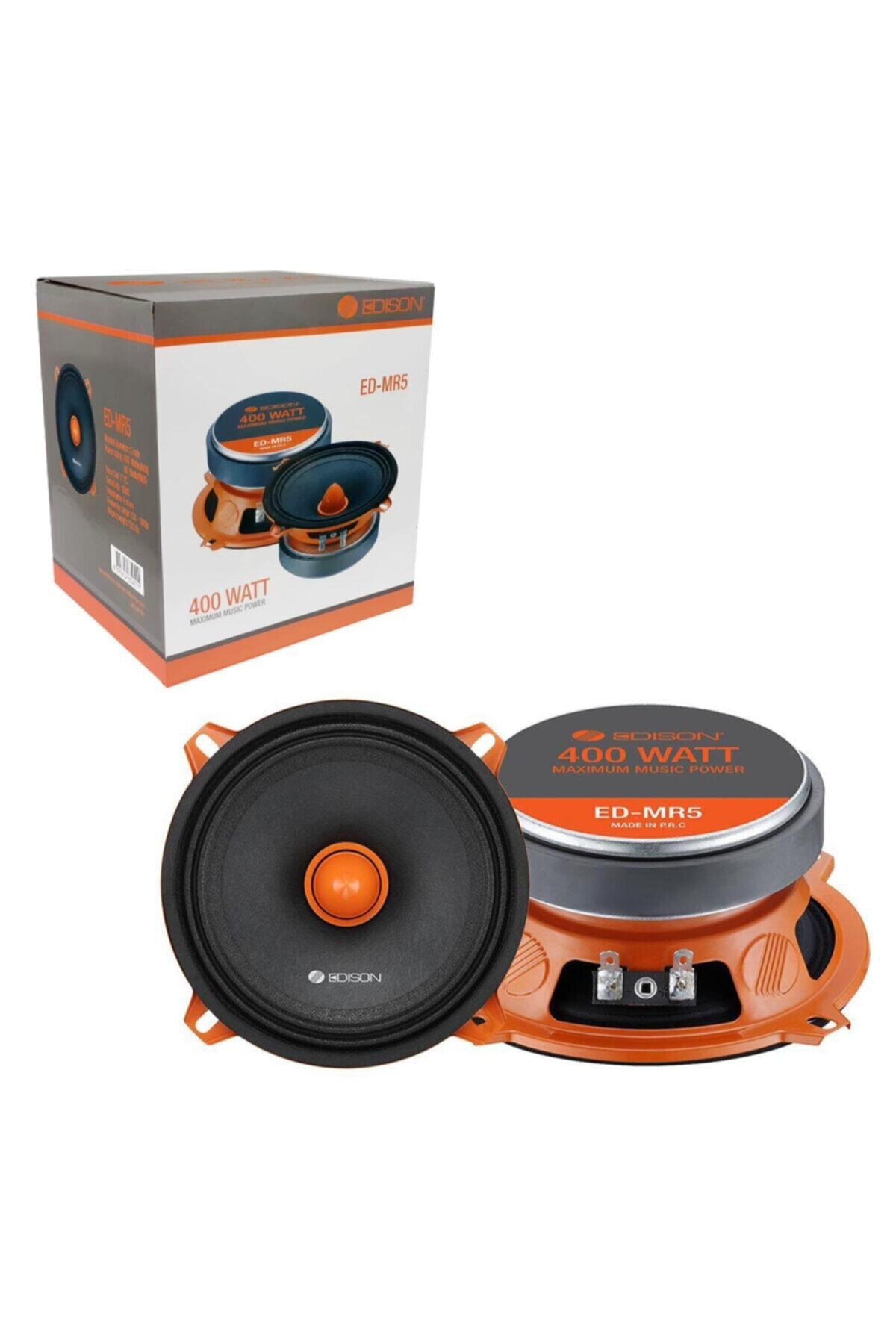 Edison Oto Hoparlör Mıdrange 13cm 400w 80w Rms Pro 2 Adet Edıson