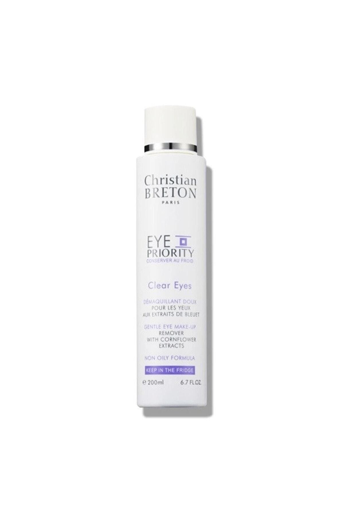 Christian Breton Luxury Serie Yağ Içermeyen Formülü Ile Tonik Etkili Göz Makyaj Temizleyici 200 Ml.