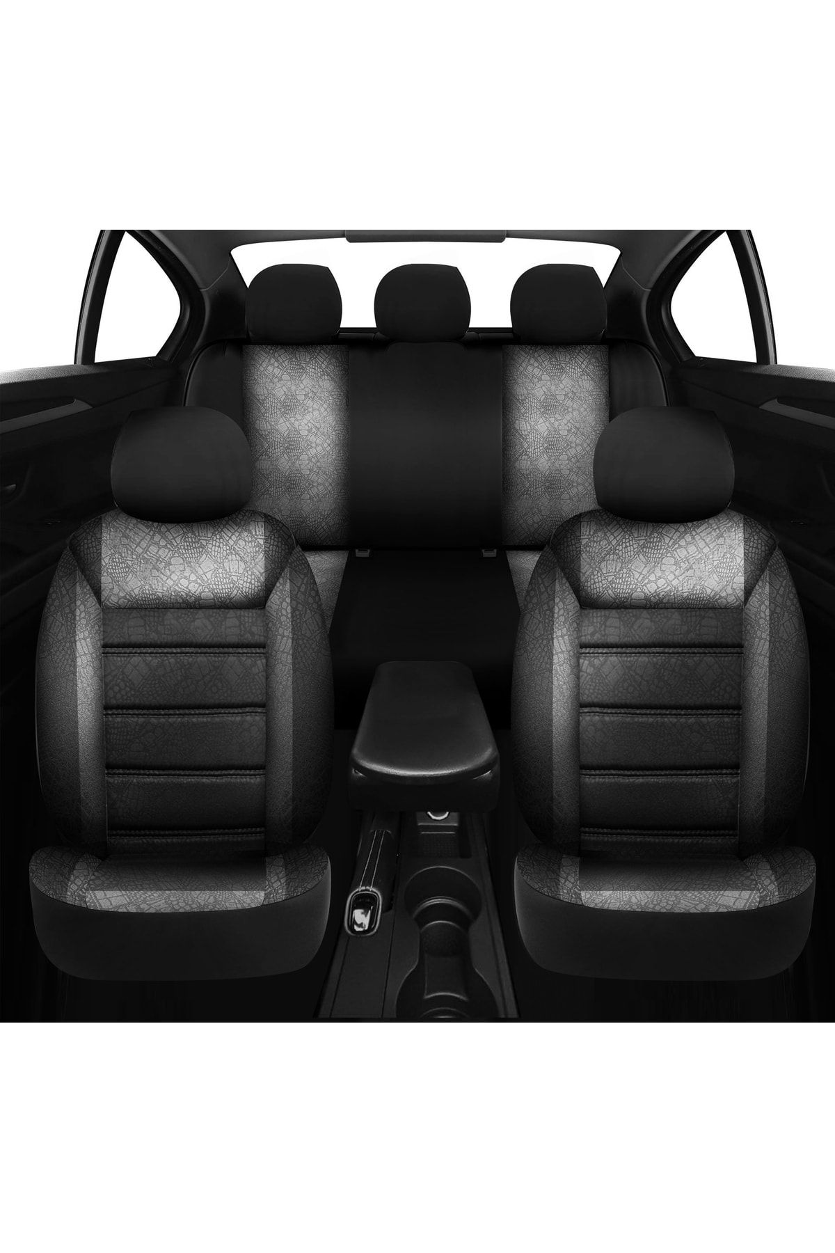GM DESIGN Gofi Smoked Ford Focus 2 Compatible Car Seat Cover