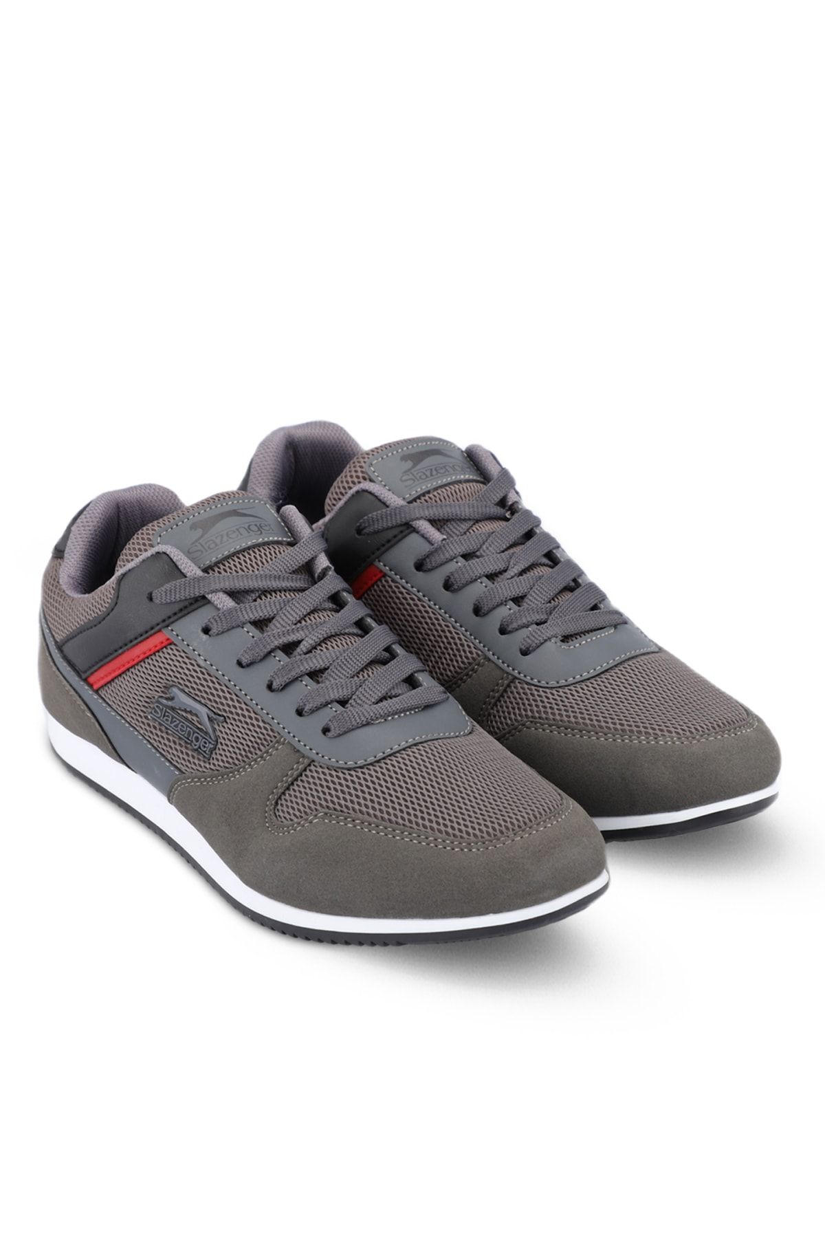 کفش کتانی مردانه DEEP I Large Size Sneaker خاکستری تیره Slazenger