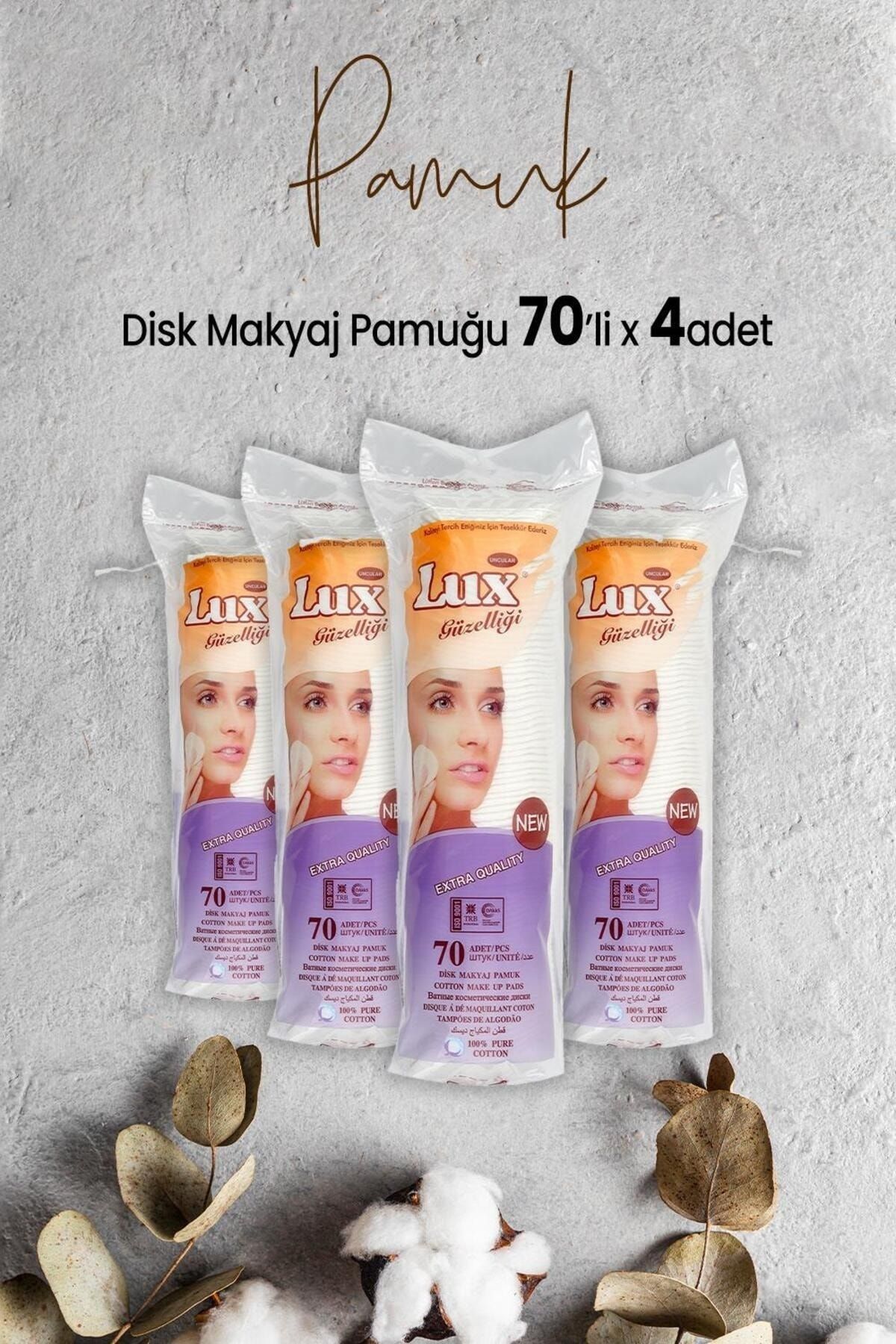 Disk Makyaj Pamuğu 70'li x 4 Adet