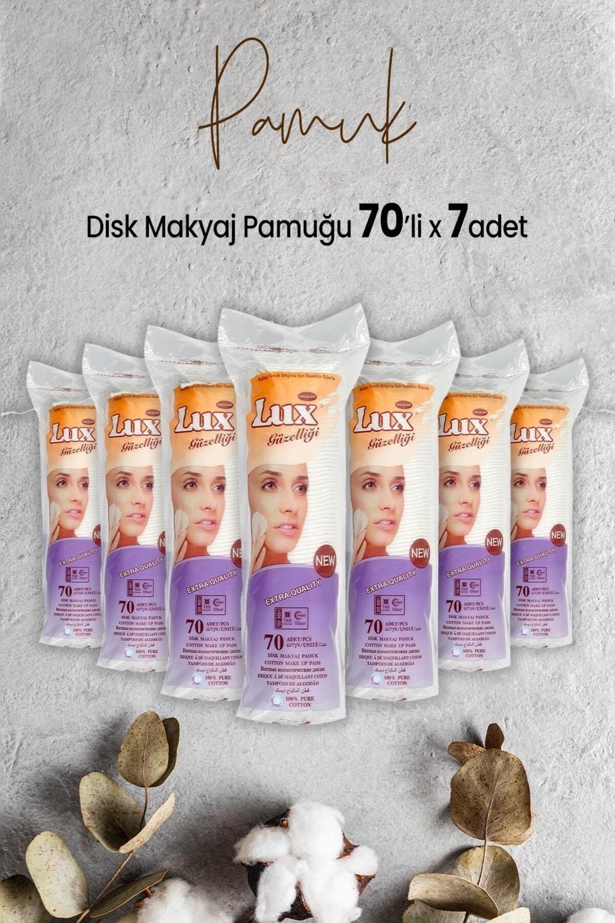 Disk Makyaj Pamuğu 70'li x 7 Adet