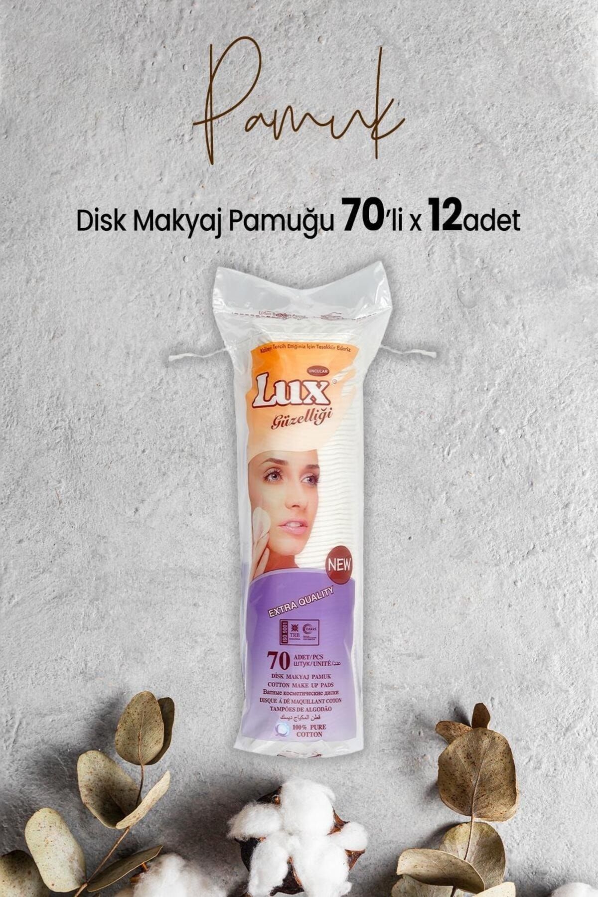Disk Makyaj Pamuğu 70'li x 12 Adet