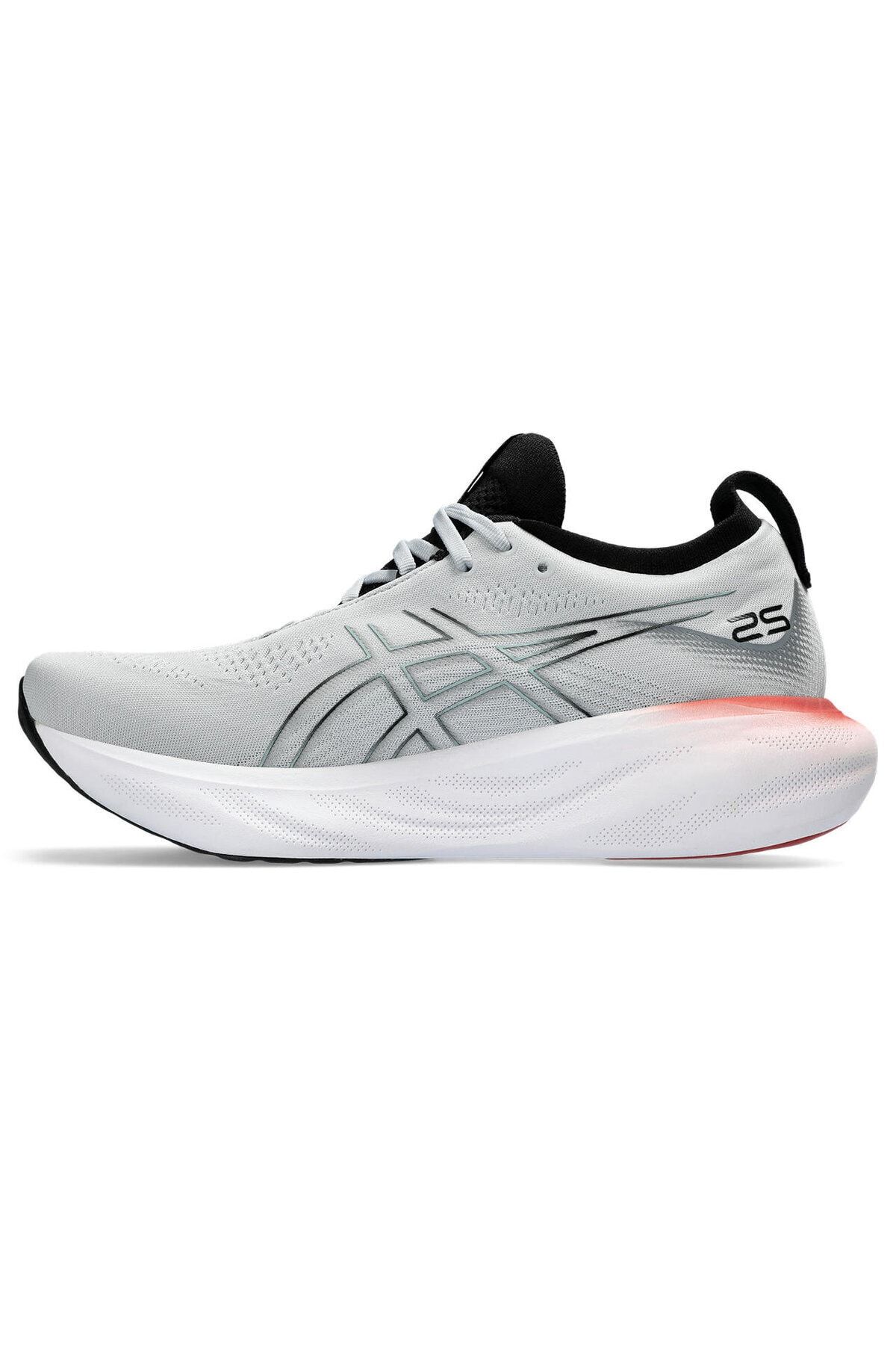 Asics کفش دویدن مردانه ژل نیمباس 25 خاکستری