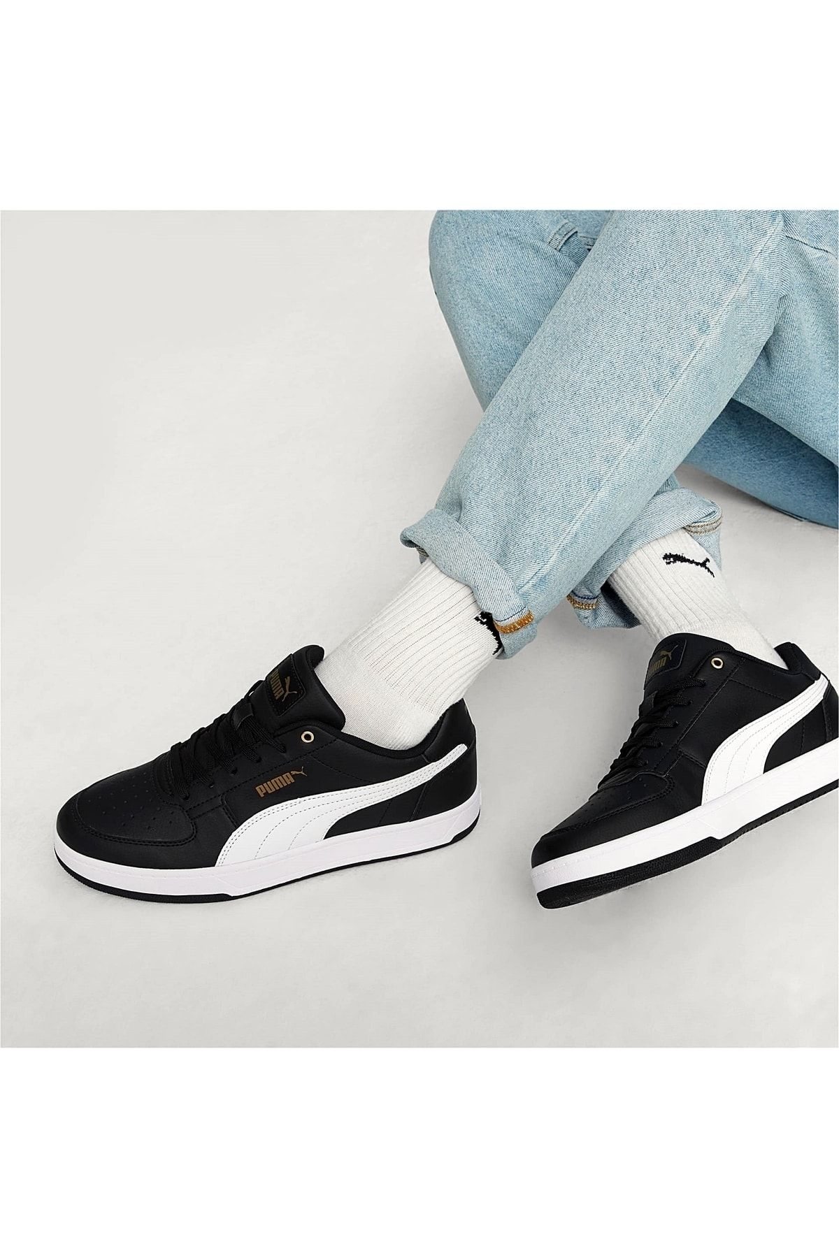 Puma top heel sneakers