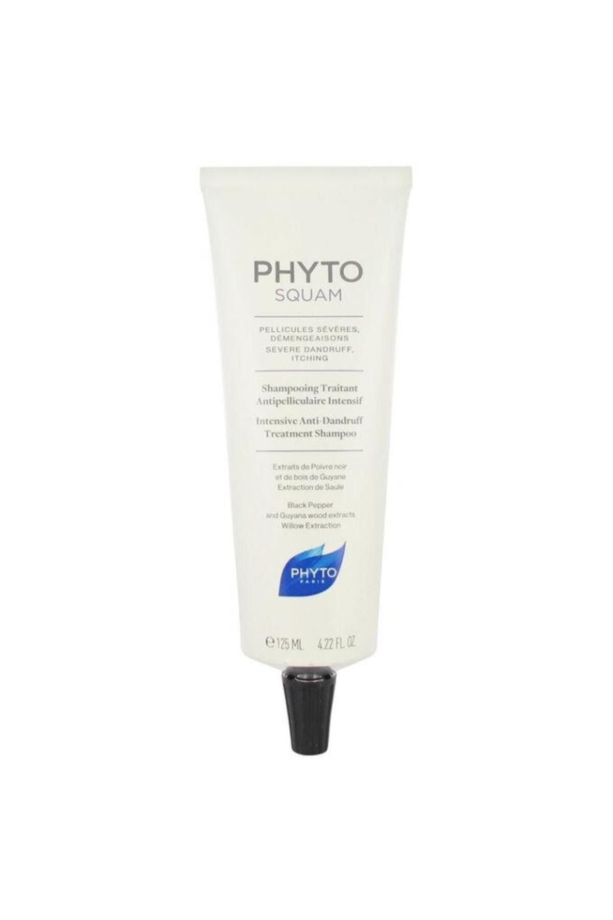 Phyto شامپو ضد شوره سر Phytosquam  درمان شوره شدید سر و کاهش التهابات پوست سر ۱۲۵میل