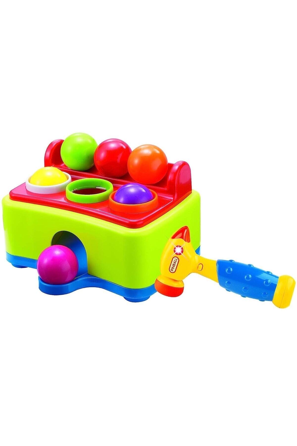 Furkan Pinball Hammer Table Ball Pounding Toy, Hammer with Sound Fiyatı