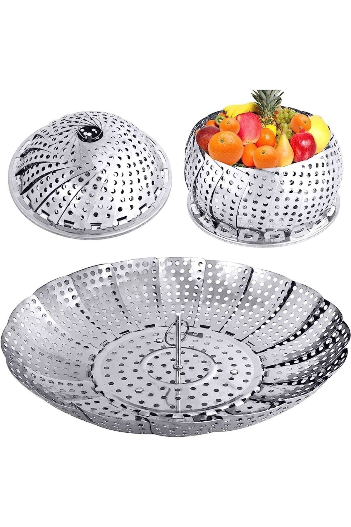 abnturk Sebzeler için Buharlı Pişirici Sepeti