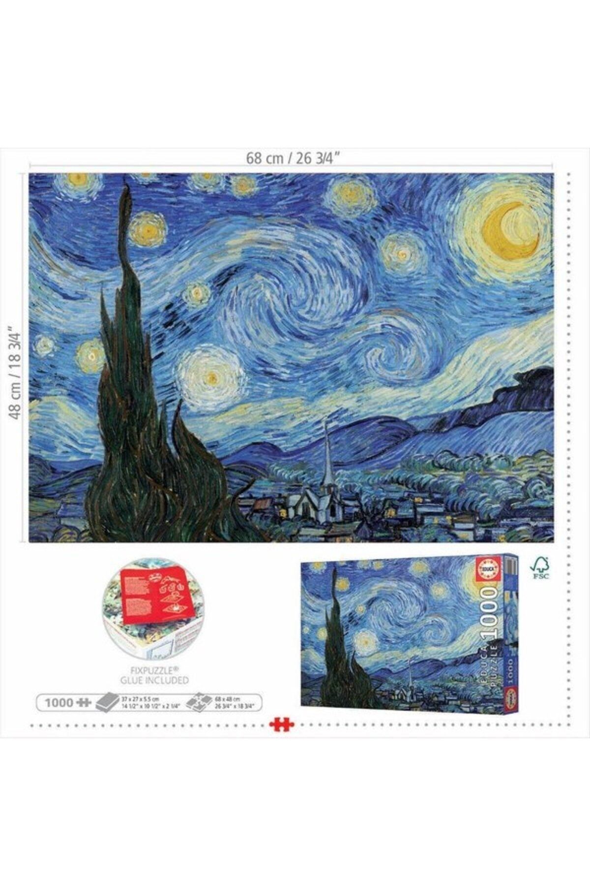 پازل 1000 NOCHE ESTRELLA VAN GOGH ادوکا EDUCA