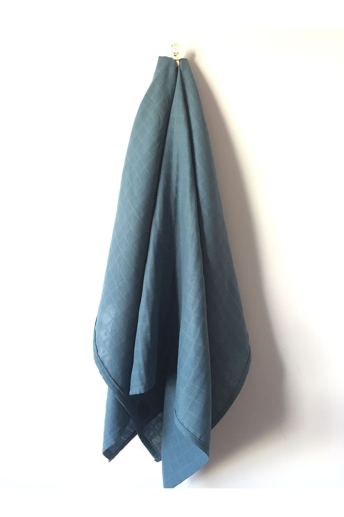 runbaby-Oeko-tex Certified 3-Piece Navy Blue Muslin Set (stroller COVER 100X120 MUSLIN COVER SCARF) 7