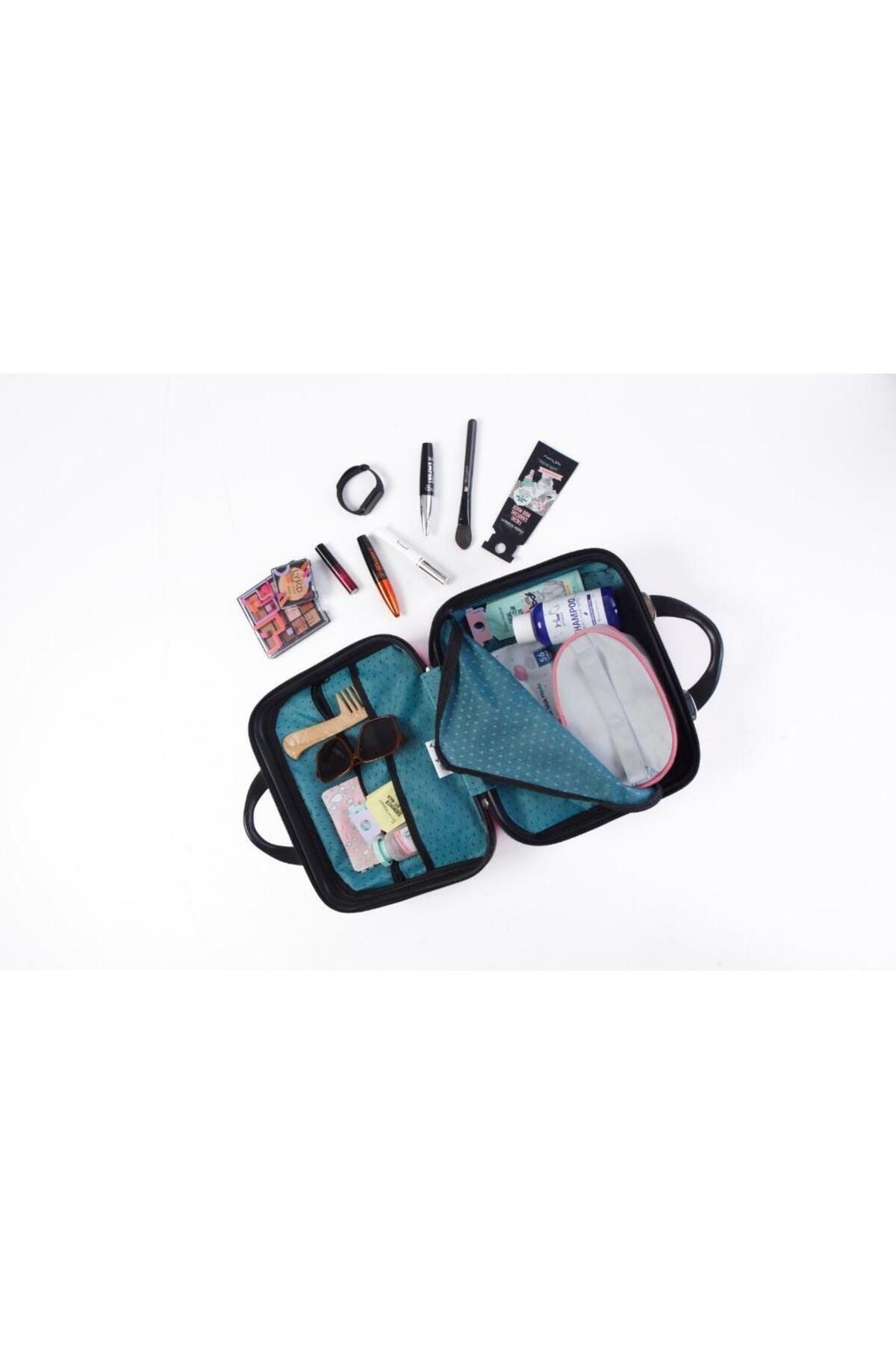 Gedox-Mstfx Makeup and Stewardess Handbag - Cabin Size, Plum New Model 614822 2