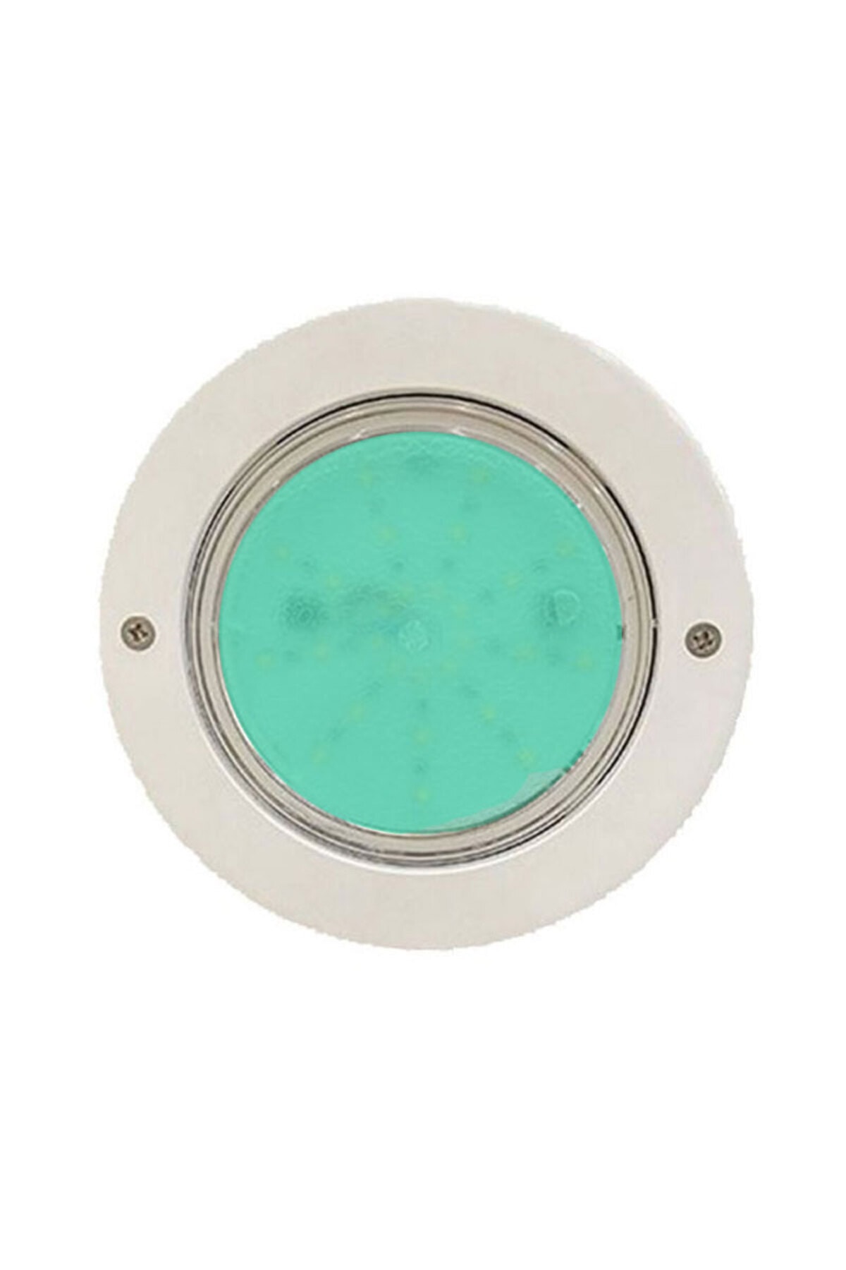 Mini Slim Flat Sıva Üstü Ledli Havuz Armatür 20 Watt Turkuaz Işık