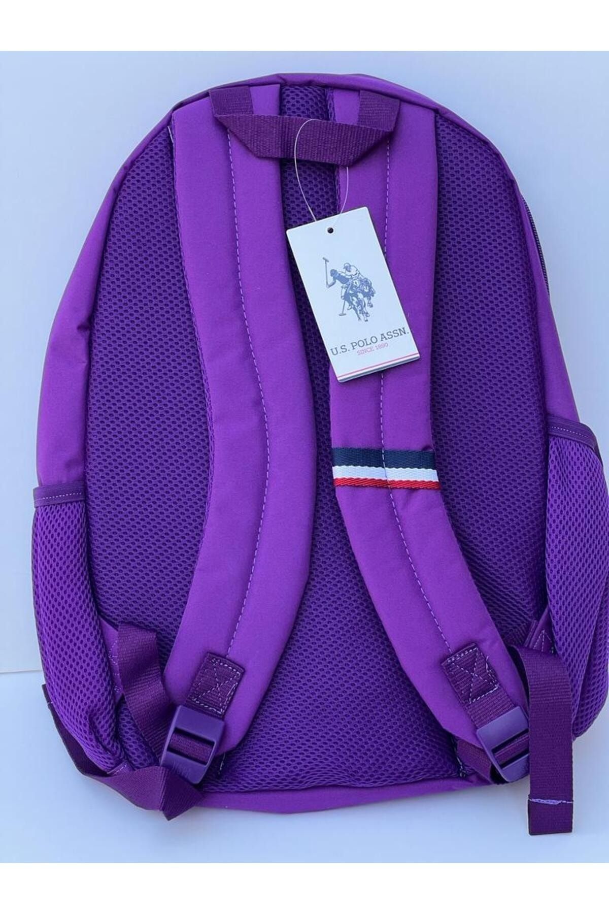 کوله پشتی مدرسه طرح دار دارای مجوز مناسب برای استفاده روزانه در فصل جدید U.S. Polo Assn.