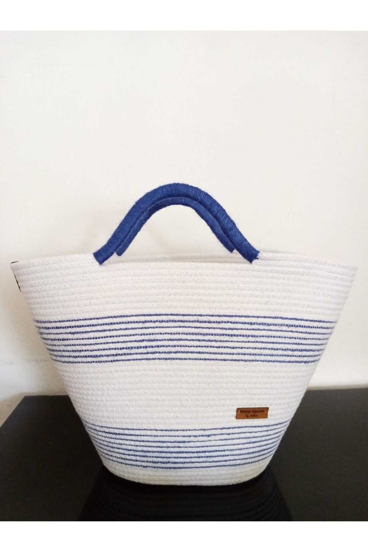home decors by zlem Handbag White Plain Trendyol