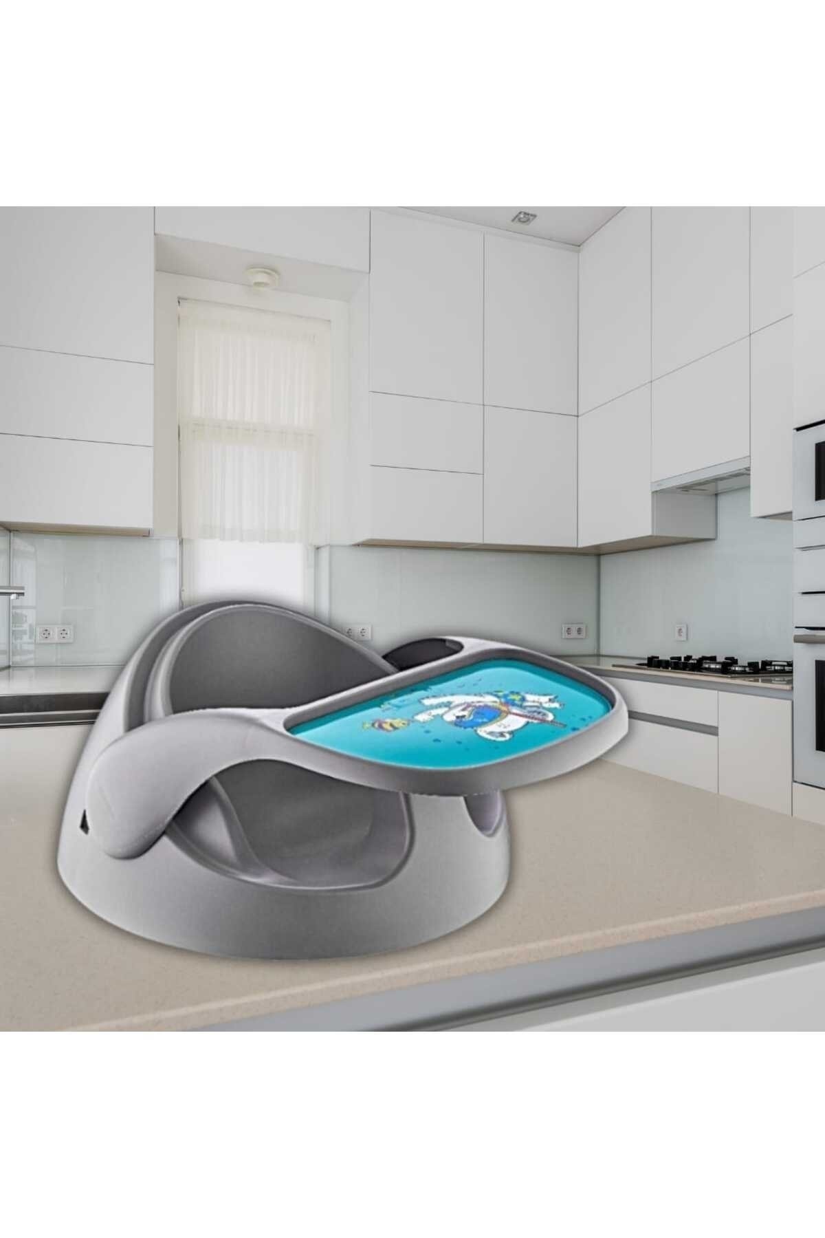 AYVELLA BANYO Oturağı Çıkarılabilir Masa MAMA Sandalye Oturağı Taşınabilir Kaydırmaz Taban Devrilmez fotoğrafı 4 (önizleme)