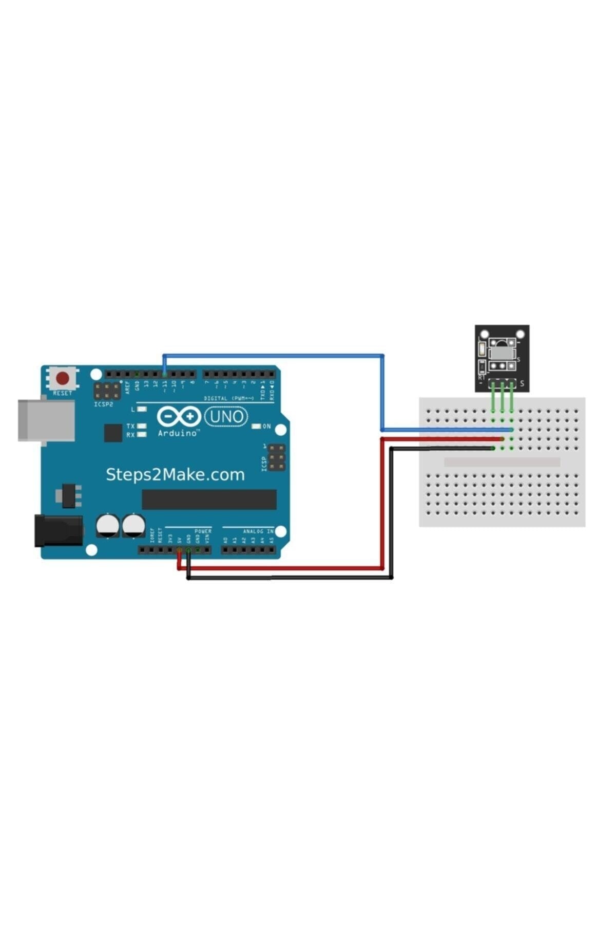Ky-022 Infrared Alıcı Sensor Modülü Kumanda Alıcısı 18mt 7