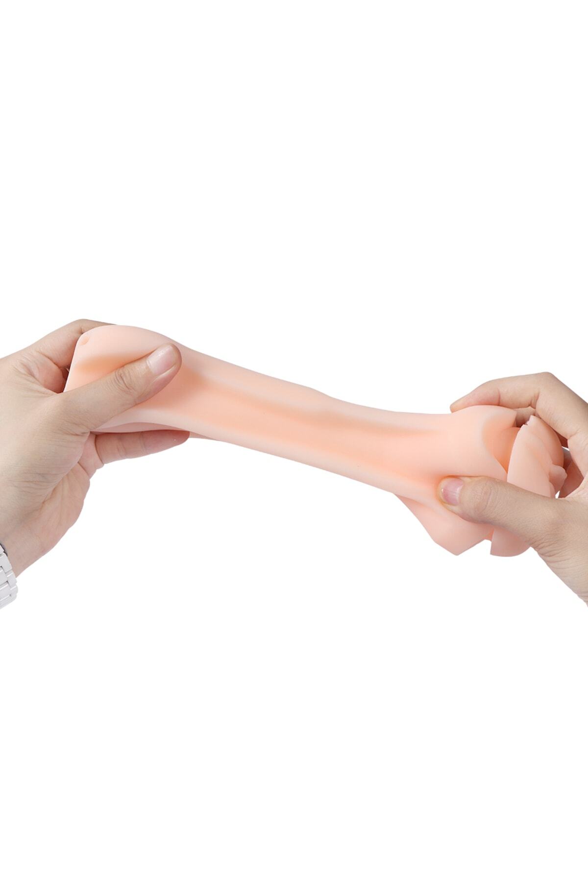 14 Cm Gerçekçi Dokuda Süper Realistik Suni Vajina Mastürbatör 7