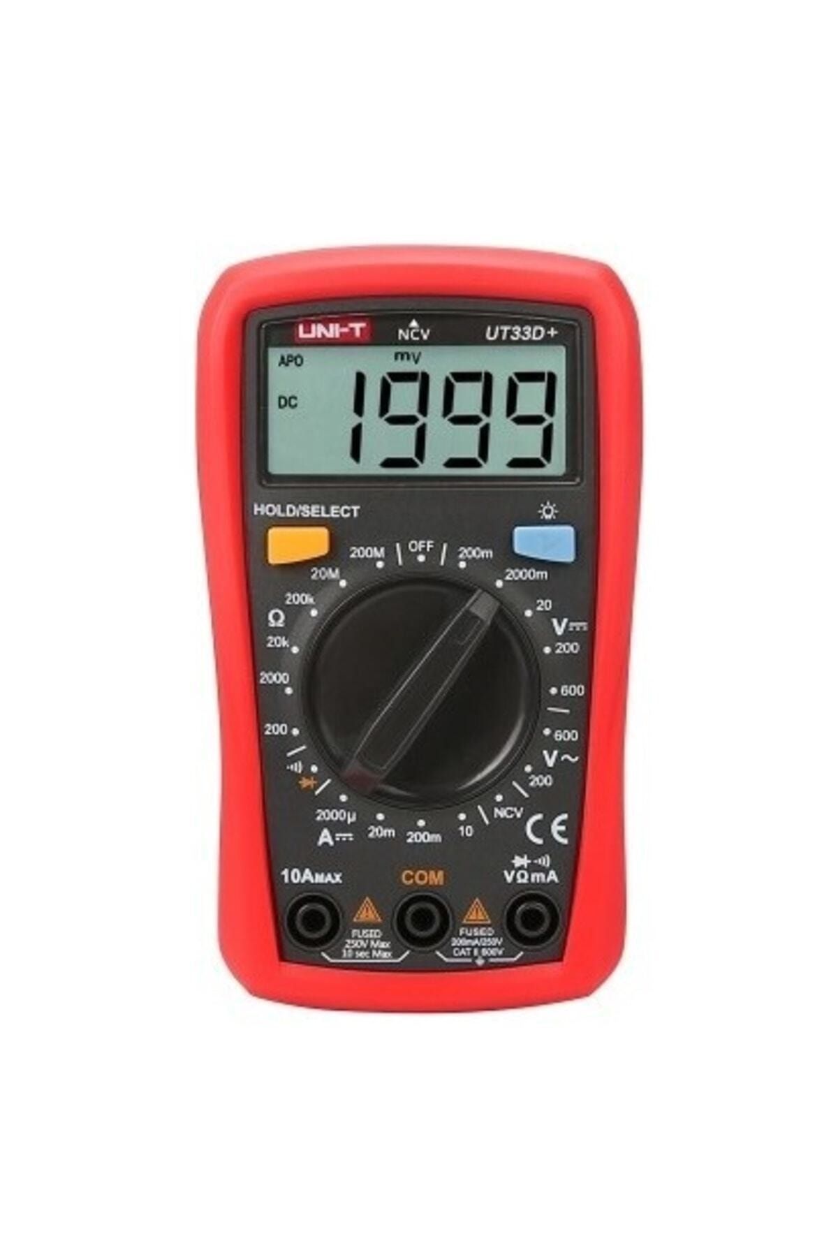 Unit-Ut33d+ 600v 10a أداة قياس رقمية متعددة 1