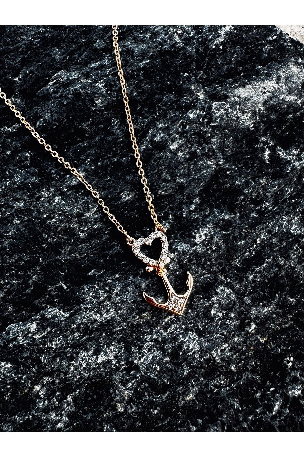 Swarovski cheap anchor necklace