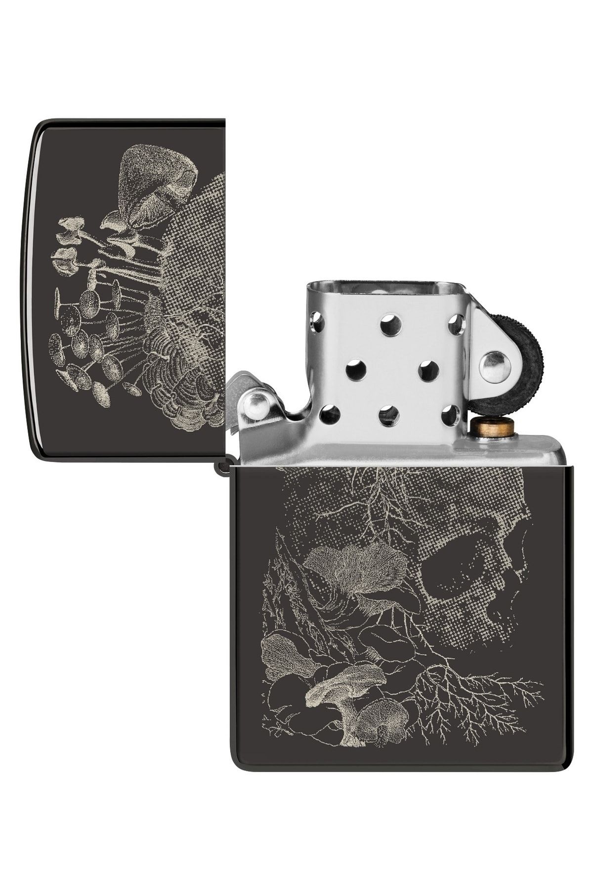 24756 Skull Mushroom Design Çakmak Z-48590 - 4