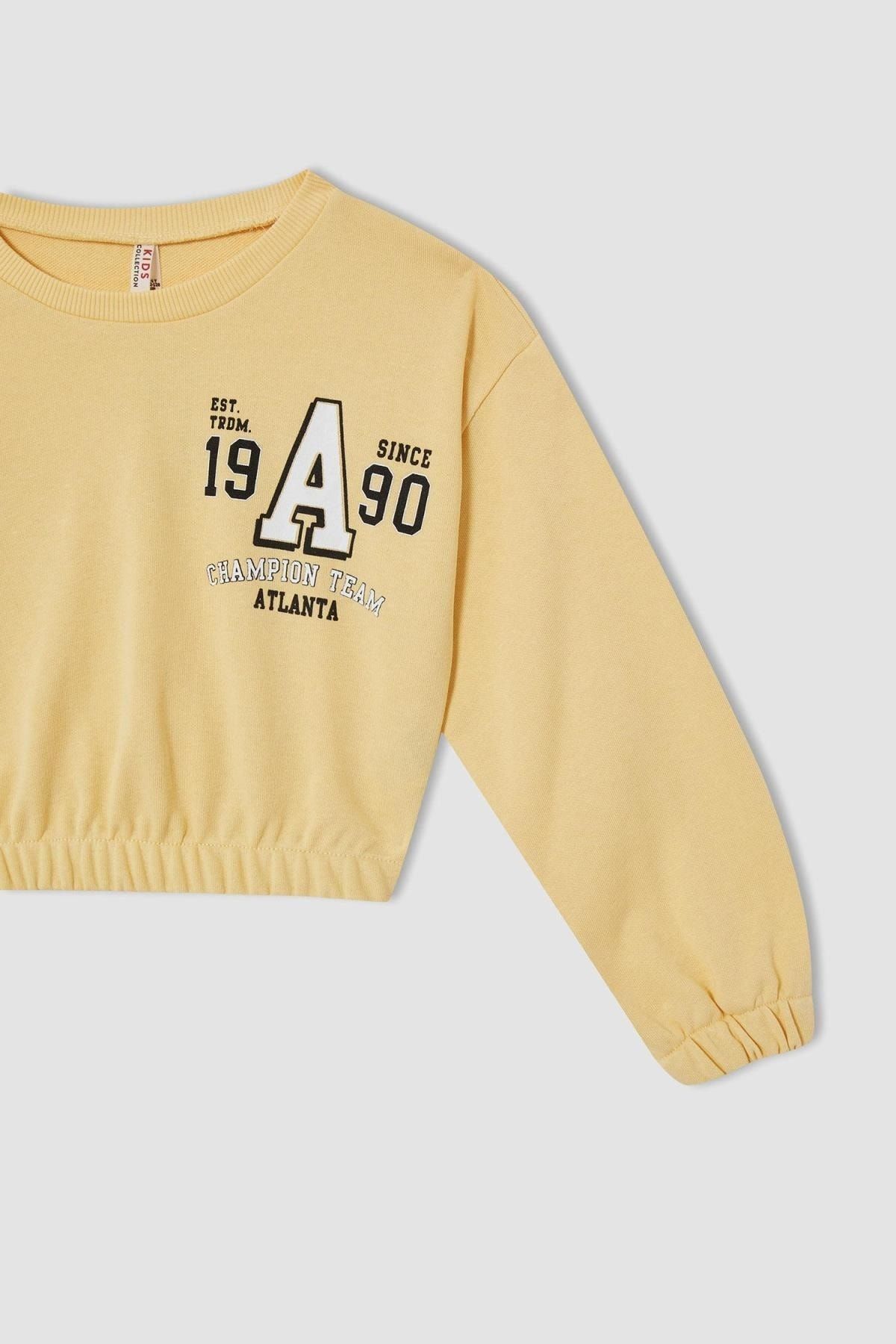 Champion sweatsuit kids sales yellow