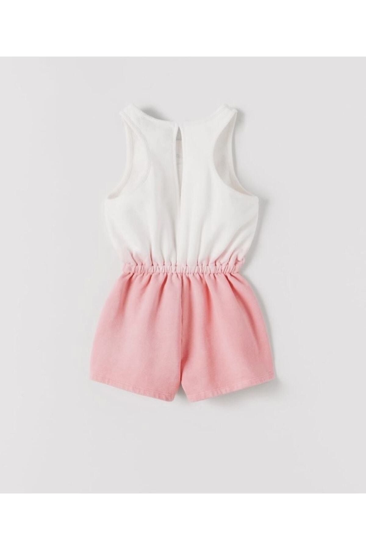 White cropped jumpsuit top