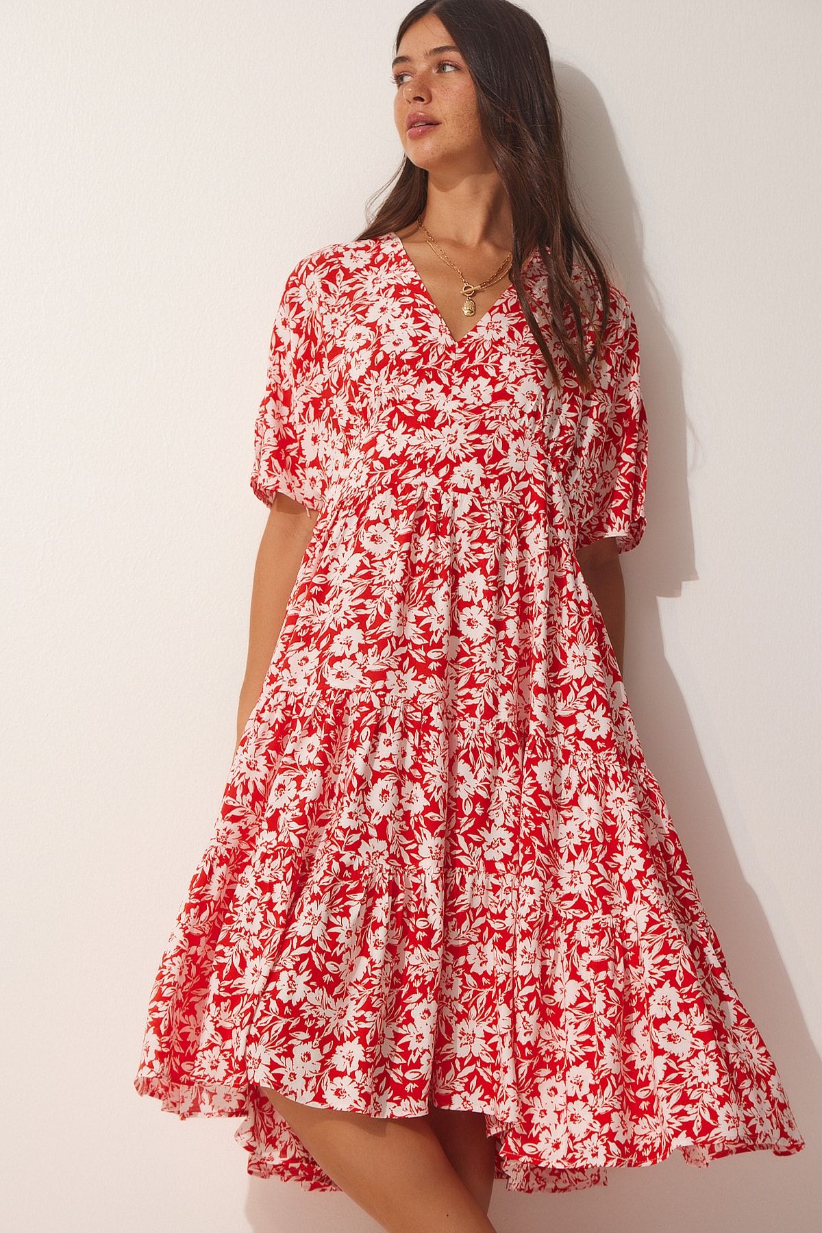Patterned summer shop dress