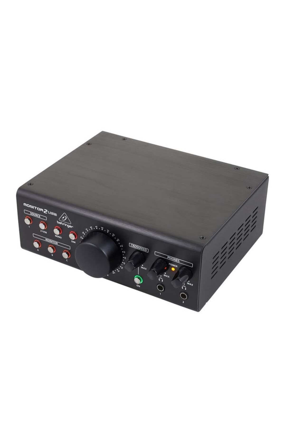 Behringer MONITOR2 USB VCA Kontrolü ve USB Ses Arayüzü ile Üst Düzey Hoparlör ve Kulaklık İzleme Den