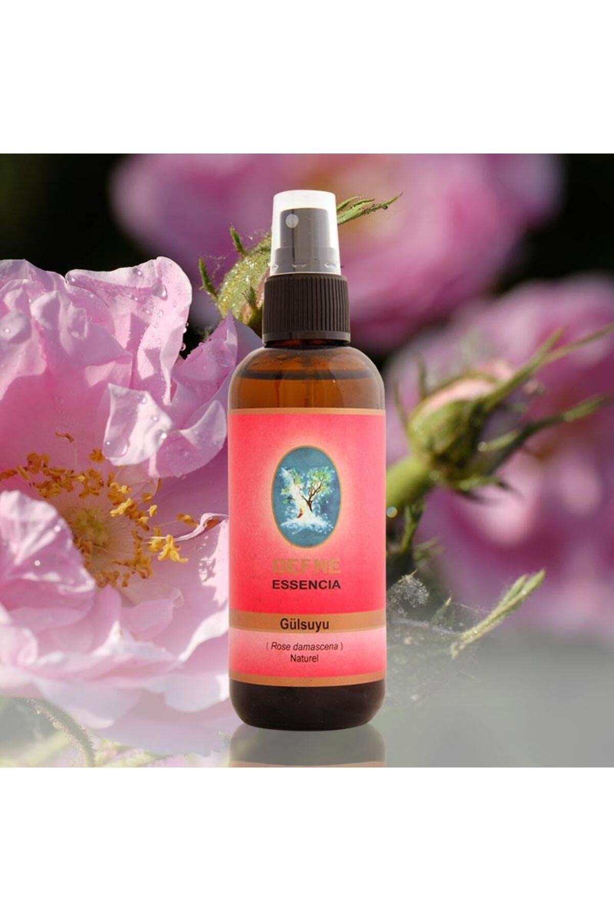 گلاب - بطری شیشه ای 250 میلی لیتری + 100 میلی لیتر. (بطری اسپری) بسته 2 عددی NUKA