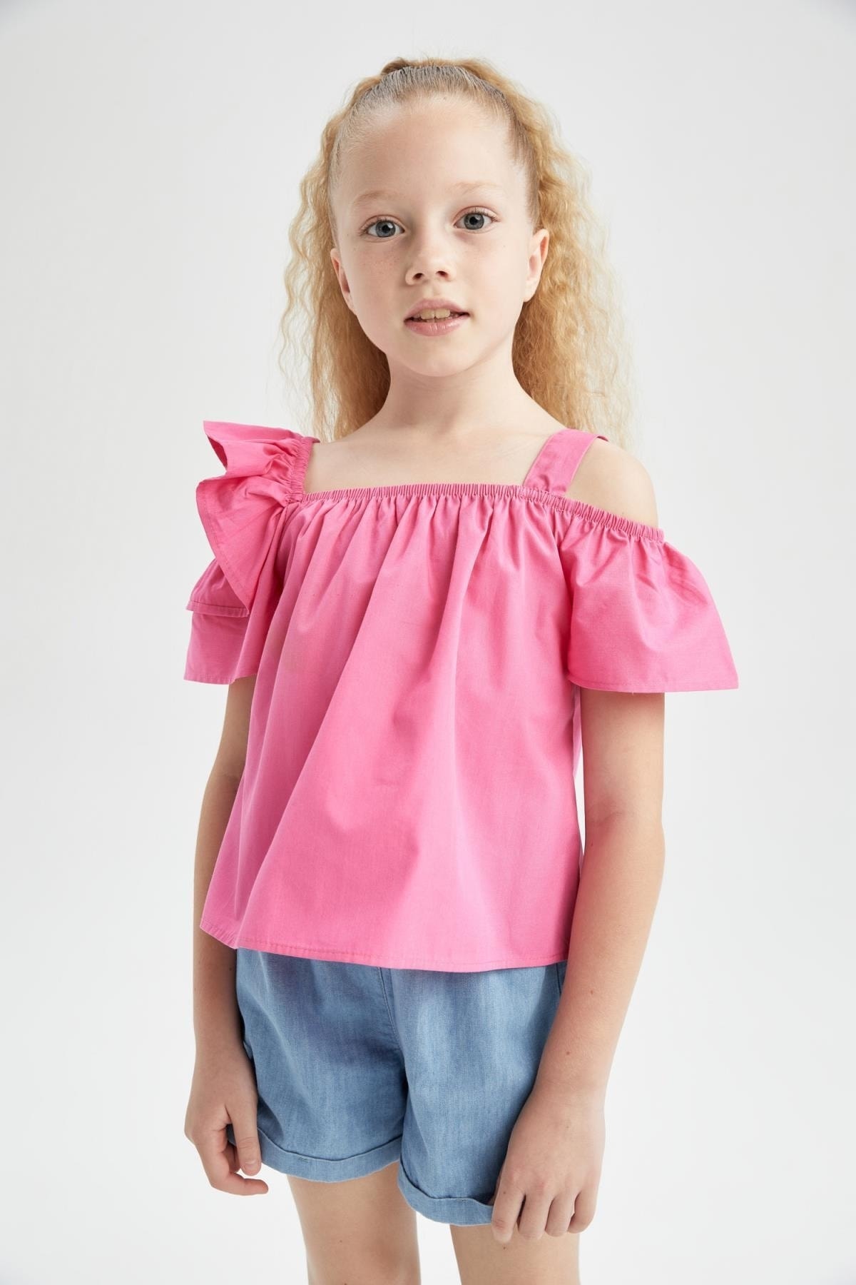 بلوز دخترانه دفاکتو Defacto اورجینال دخترانه کد کالا X7624A622HS - تصویر 2