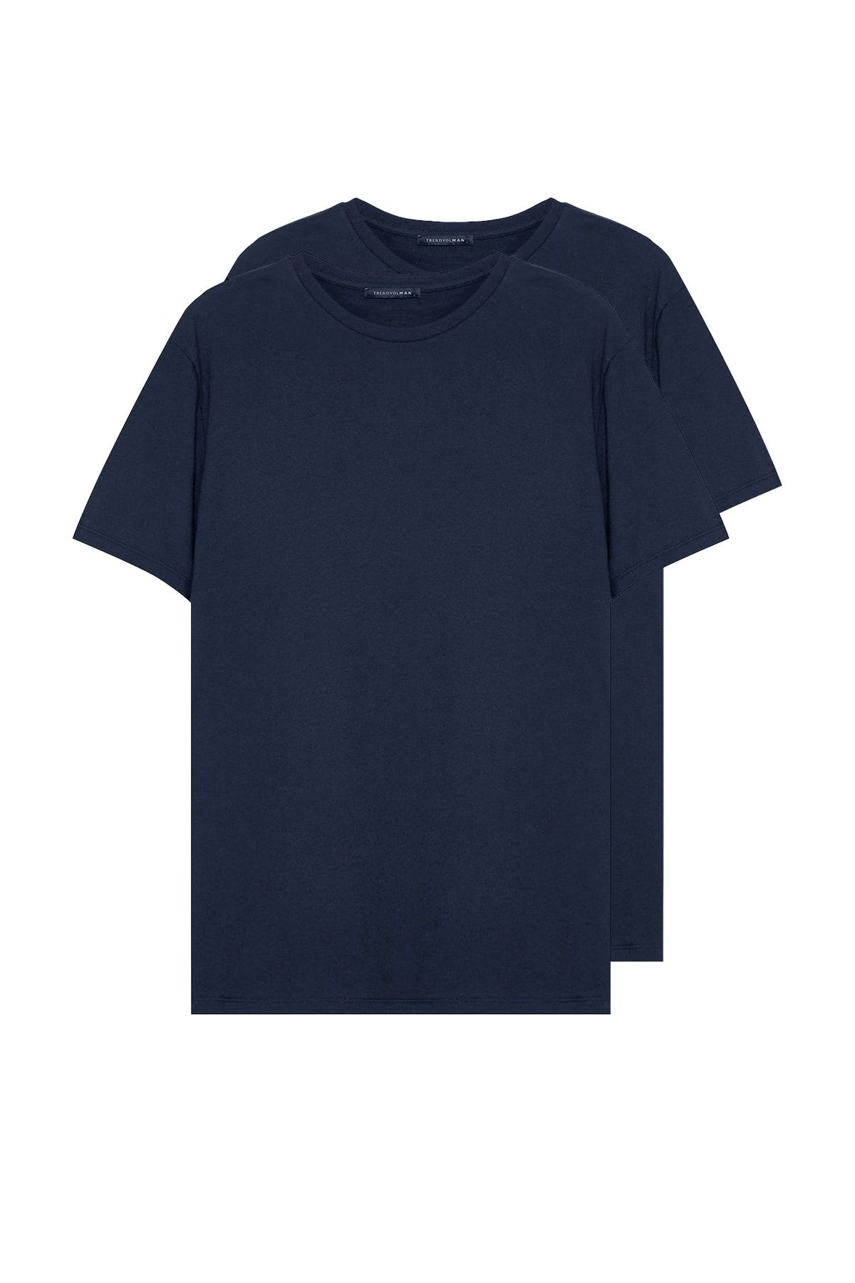 Dark blue plain online shirt