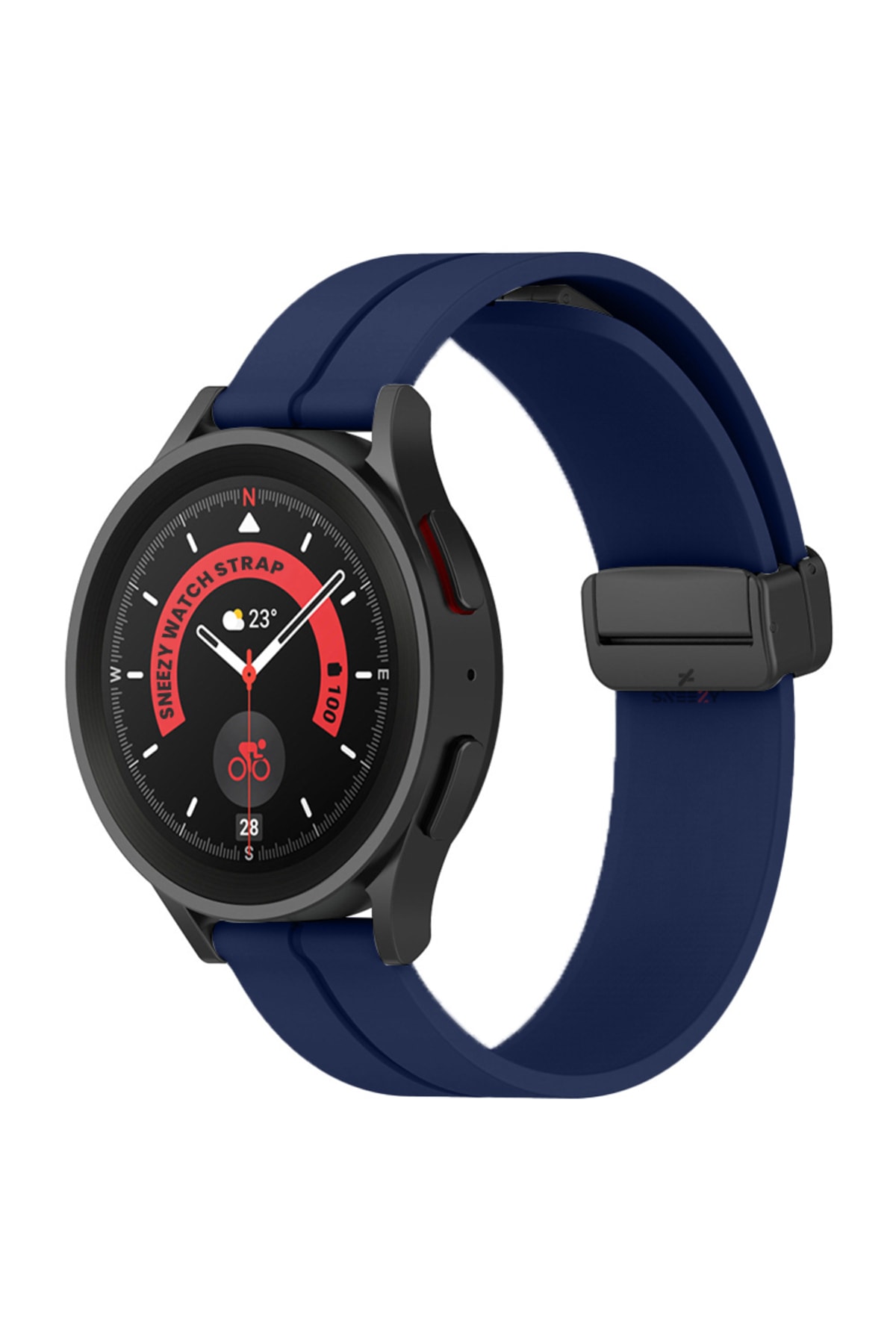 Samsung Gear S3 Frontier R760-S3 Classic R770 22mm Compatible Coastal Magnetic Buckle Silicone Cord