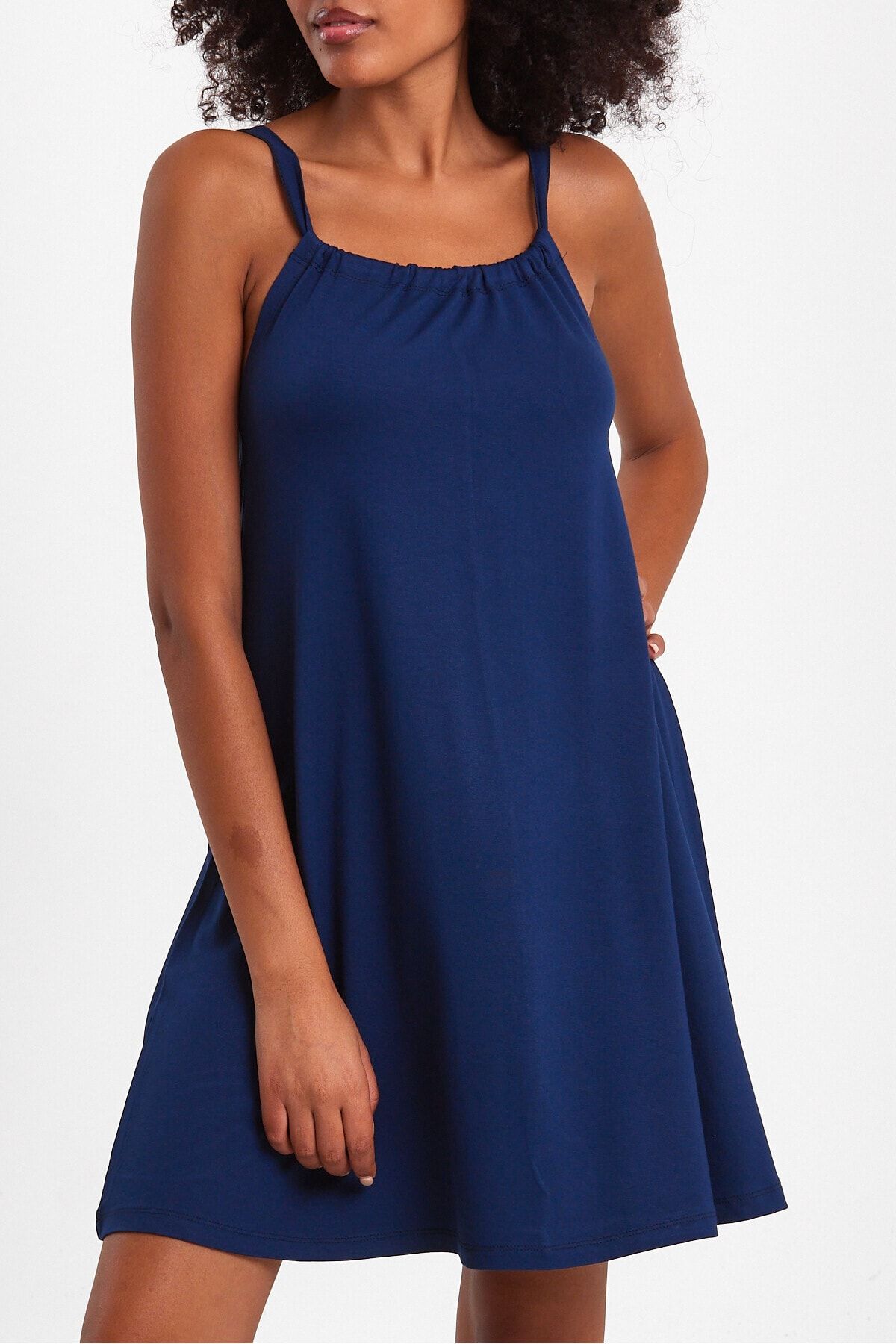 Dark blue deals summer dress