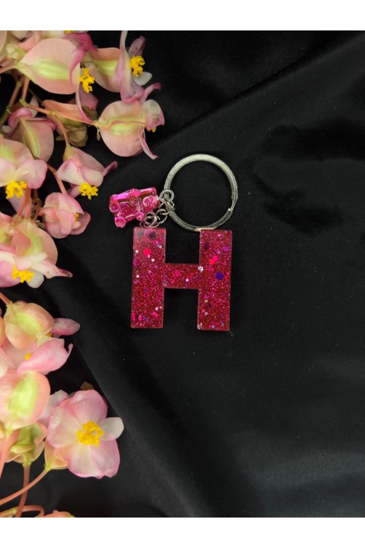 Letter discount h keychain