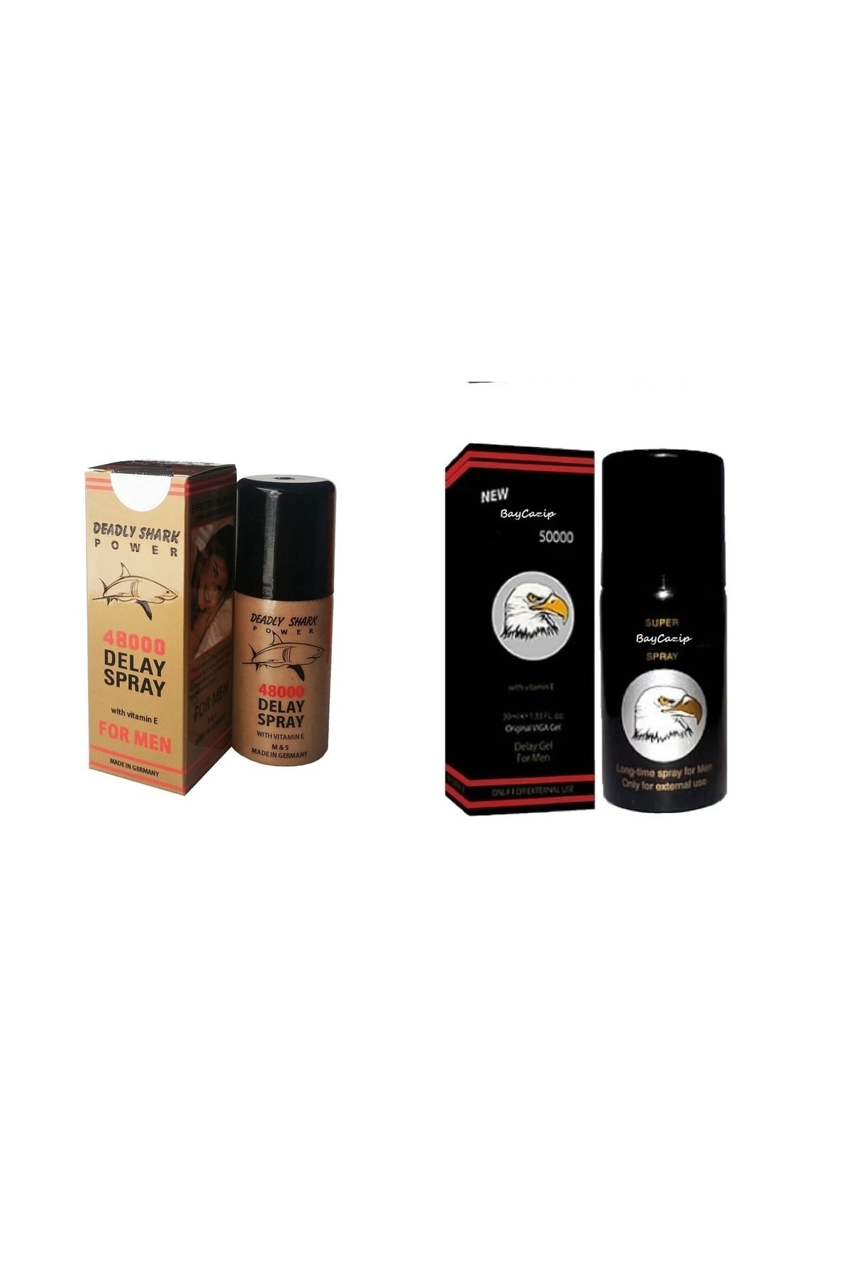 BayCazip Delay 48000 Delay 50000 Sprey Set