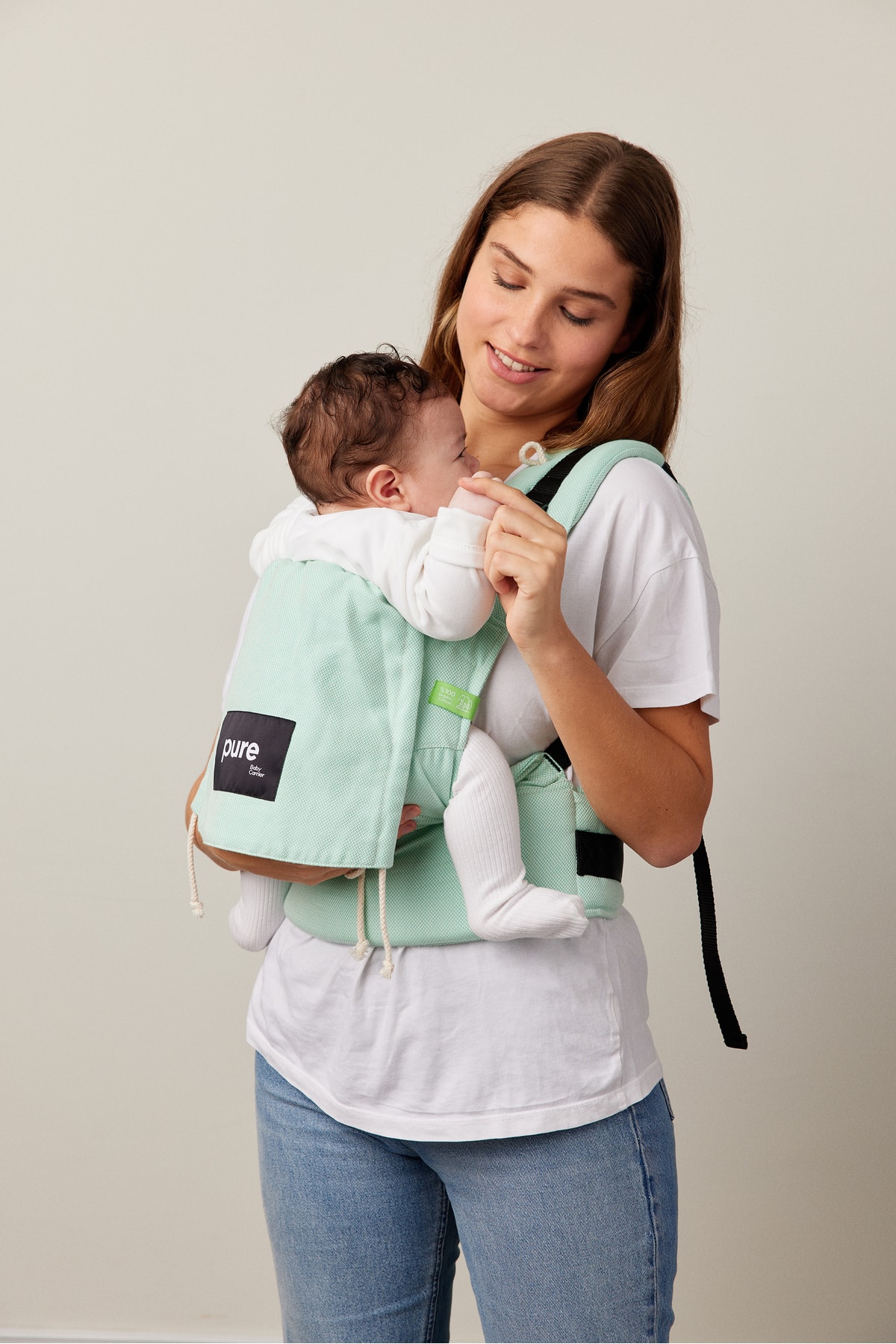 Pure Carrier Bebek Taşıyıcı - Ergonomik Bebek Kangurusu - Bebek Taşıyıcı Taşıma Kanguru fotoğrafı 4 (önizleme)