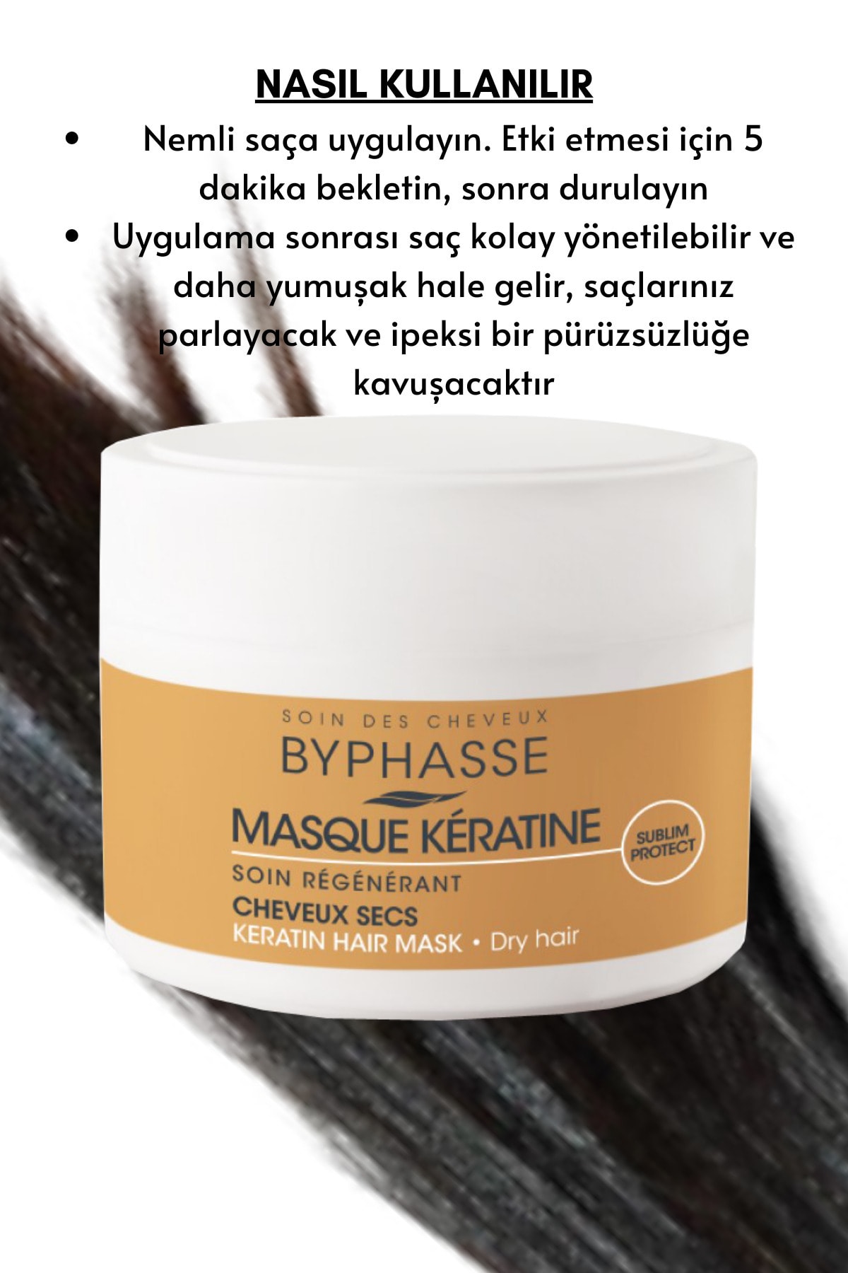 Keratin Saç Maskesi 250ml — TYCY40B2KN168993937746508 — تصویر 4 از 6