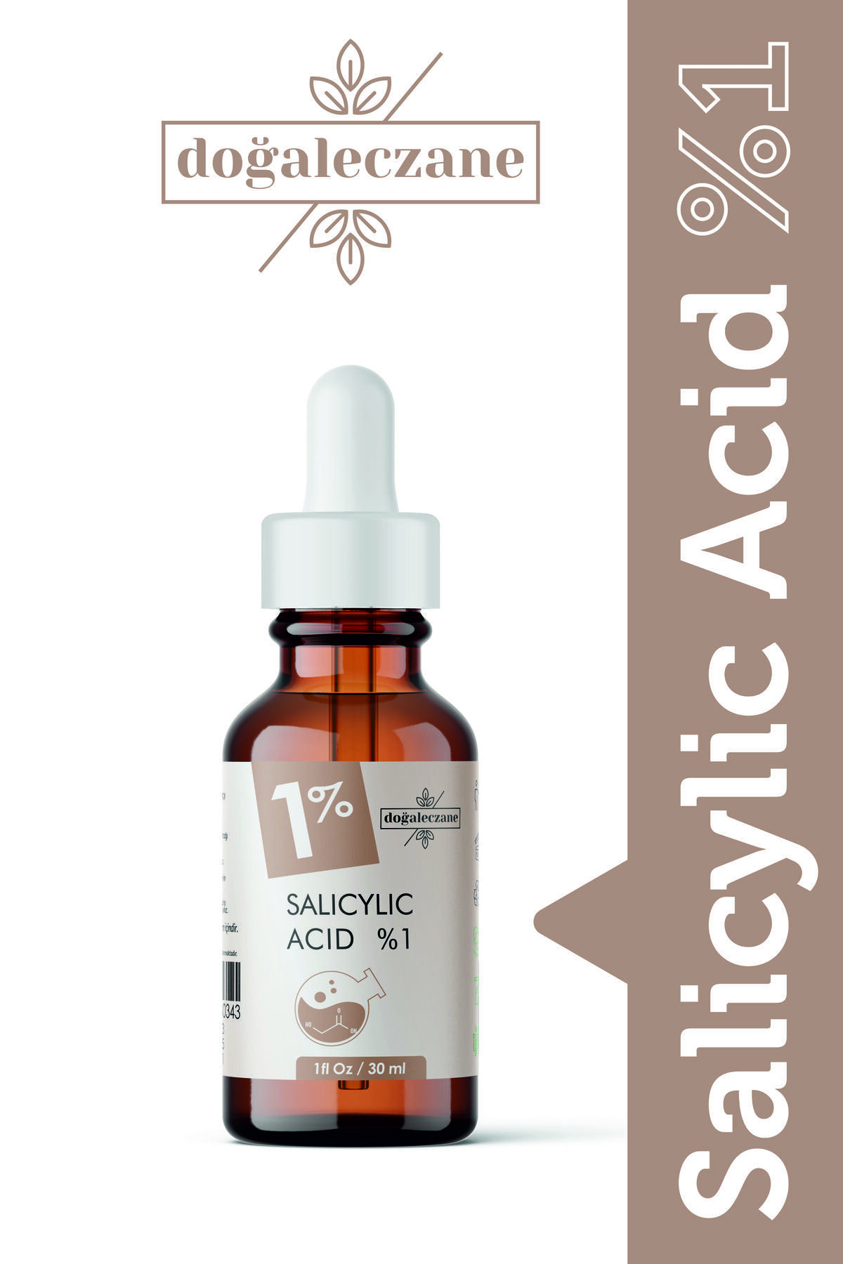 Vücut Sivilce izleri Salisilik Asit %1 | Salicylic Acid Peeling 30 ml — P1K058