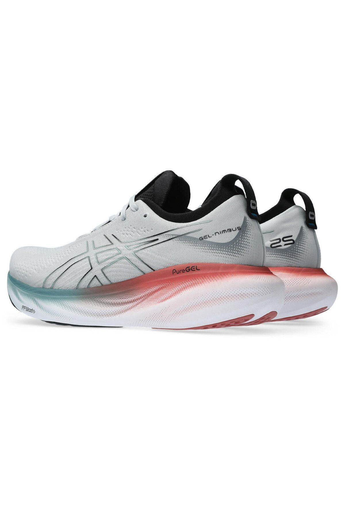 Asics کفش دویدن مردانه ژل نیمباس 25 خاکستری