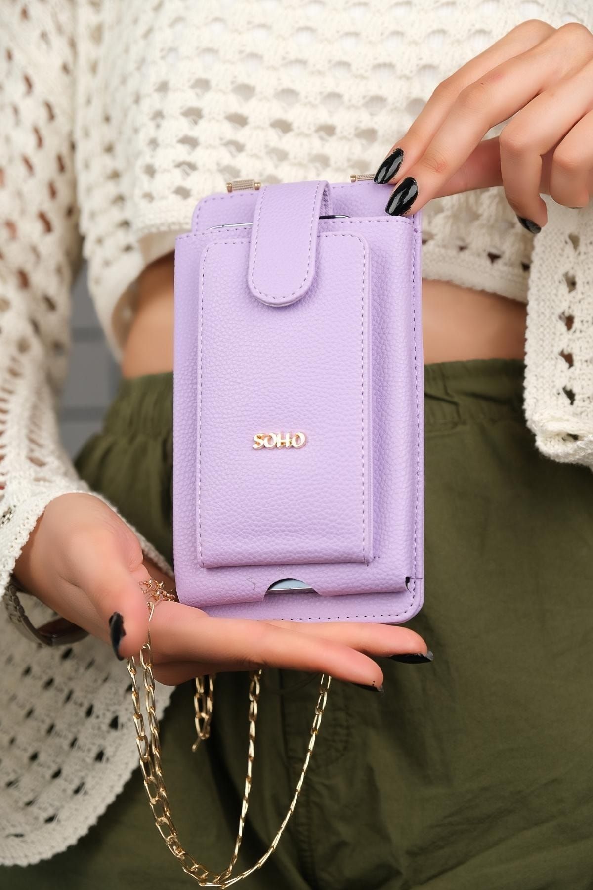 Phone wallet bag top