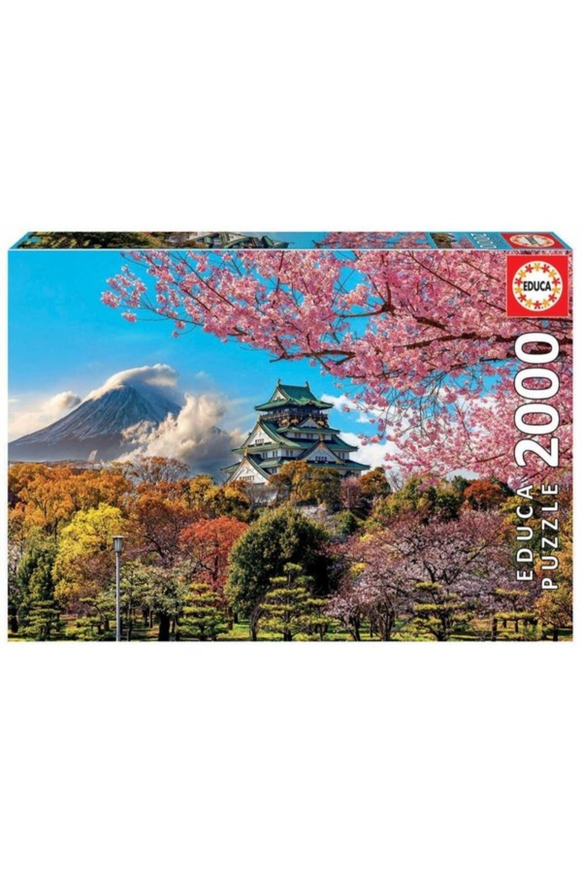 EDUCA 2000 Parçalı Osaka Kalesi (Osaka Castle) Yetişkin Puzzle