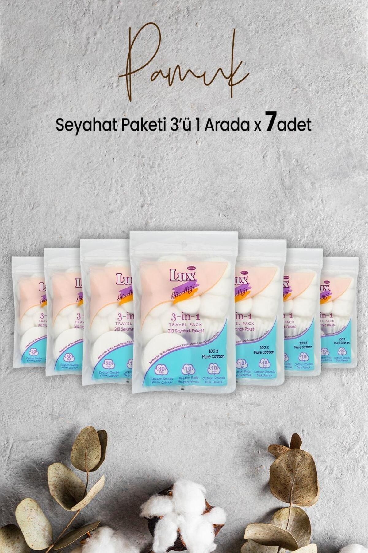 3' lü Seyahat Paketi x 7 Adet