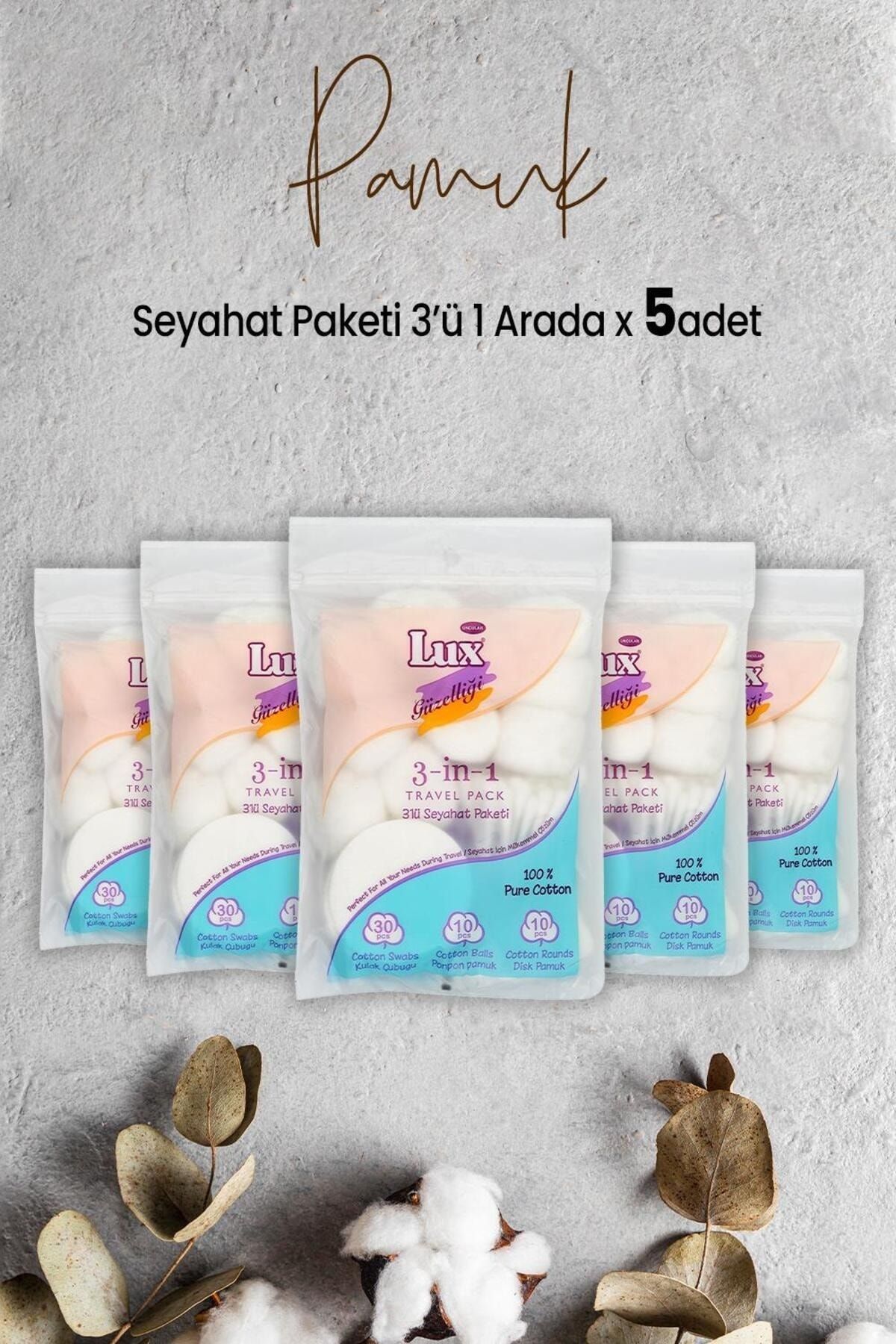3' lü Seyahat Paketi x 5 Adet