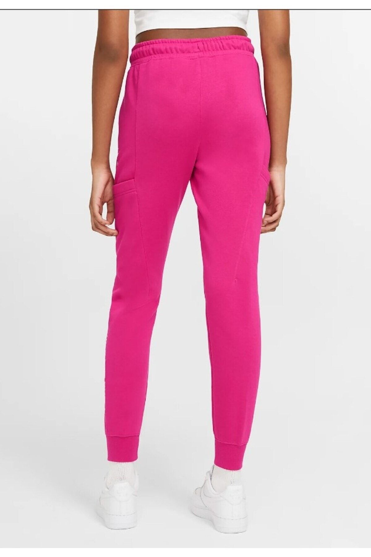 Nike Sportwear Tech Fleece Pink Trousers Pink Sweatpants - Trendyol