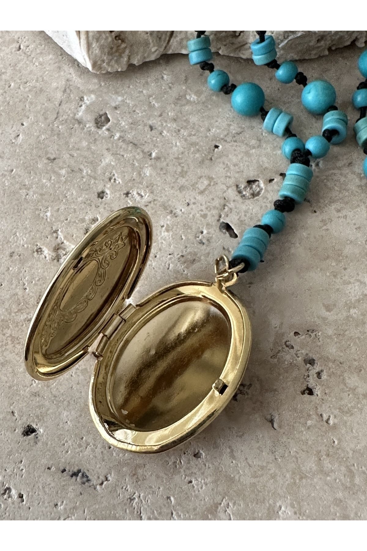 Vintage turquoise deals necklace