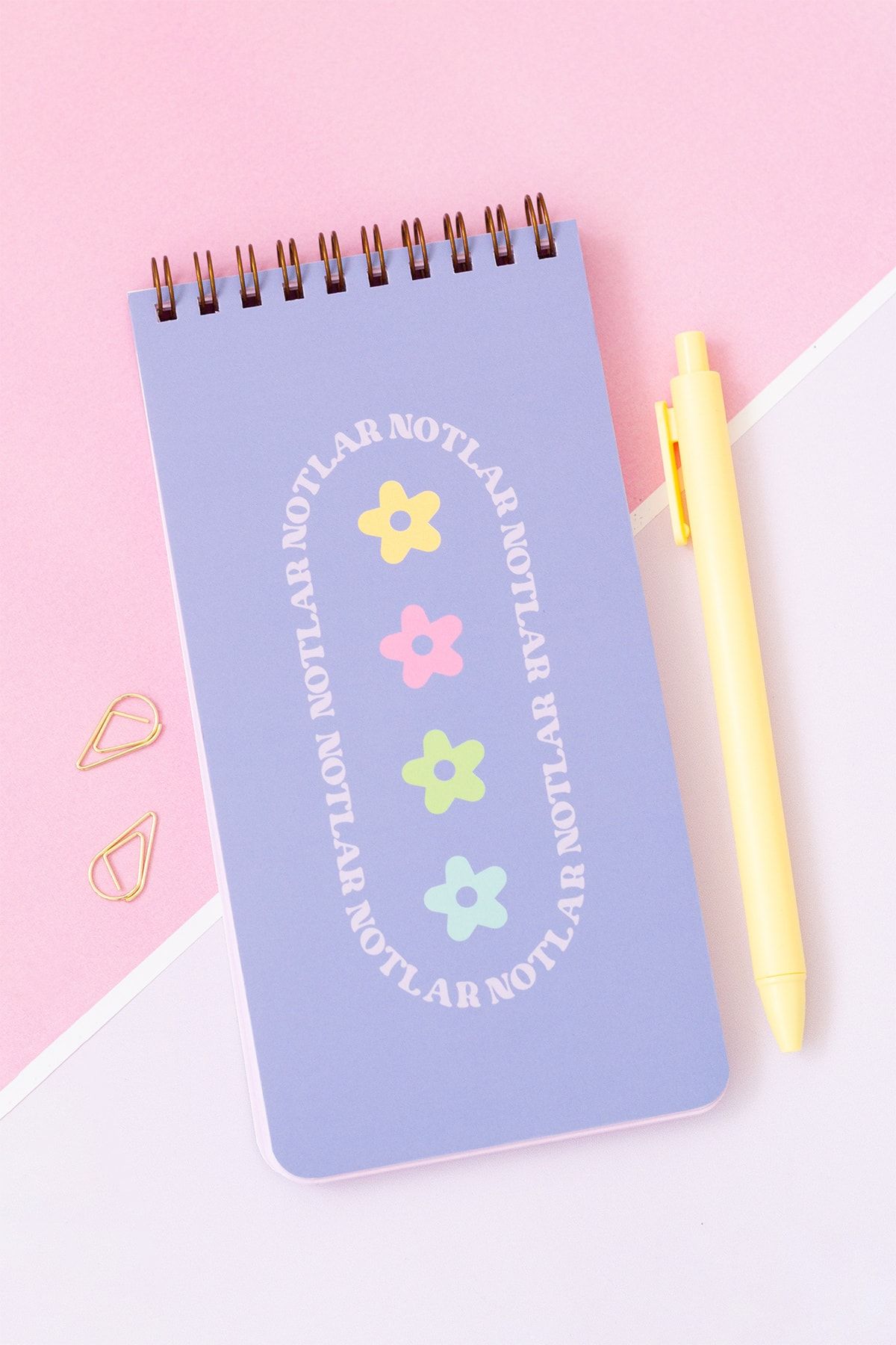 Matt Notebook-Spiral Desktop Planner Set of 3 4
