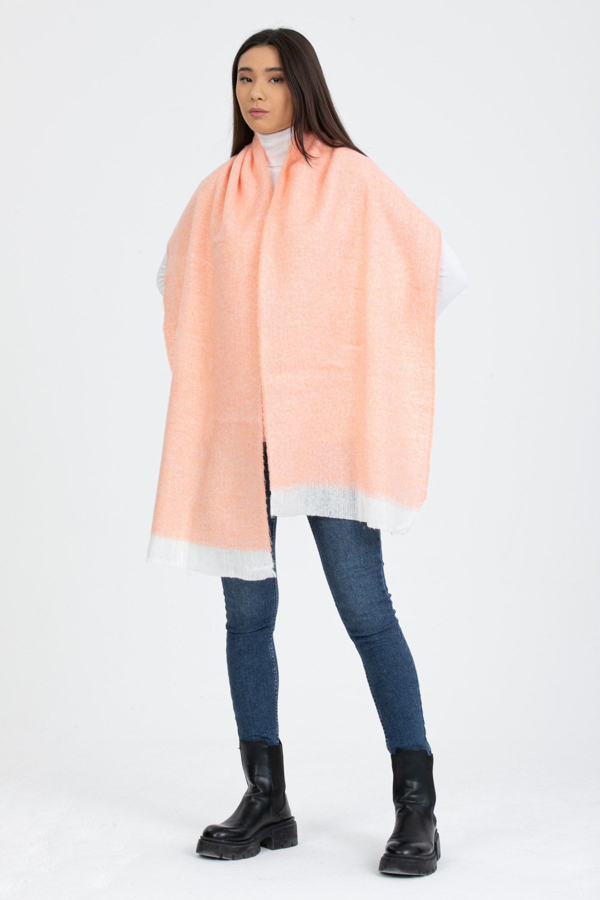SUVE GOLD Winter Shoulder and Neck Scarf Trendyol