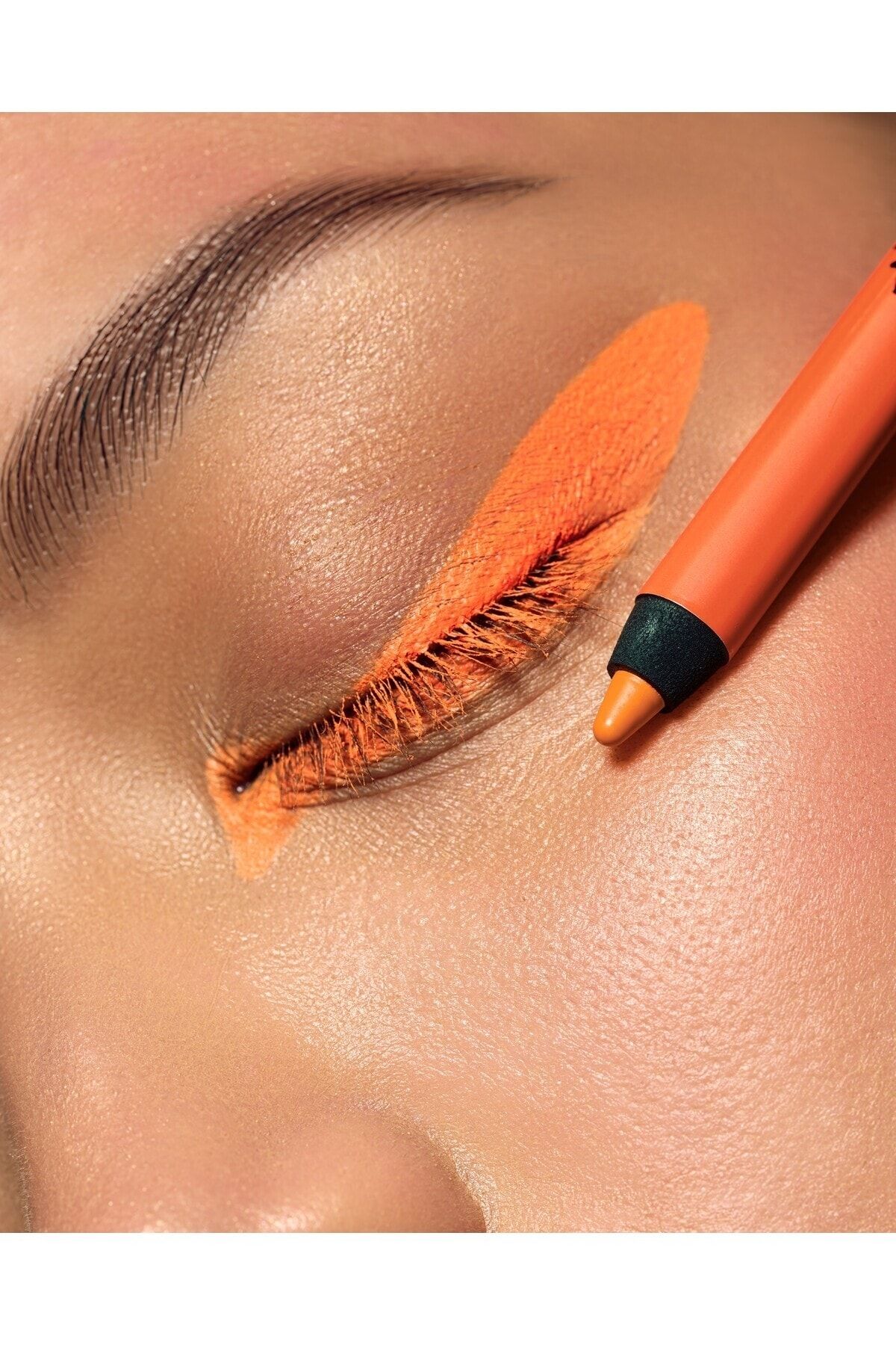 Orange eyeliner sale pencil